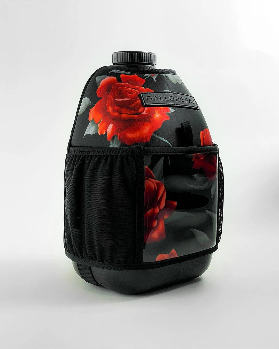 "2025" GALLON GEAR HALF GALLON BOOTY | GYM WATER BOTTLE SLEEVE (RED ROSE)#