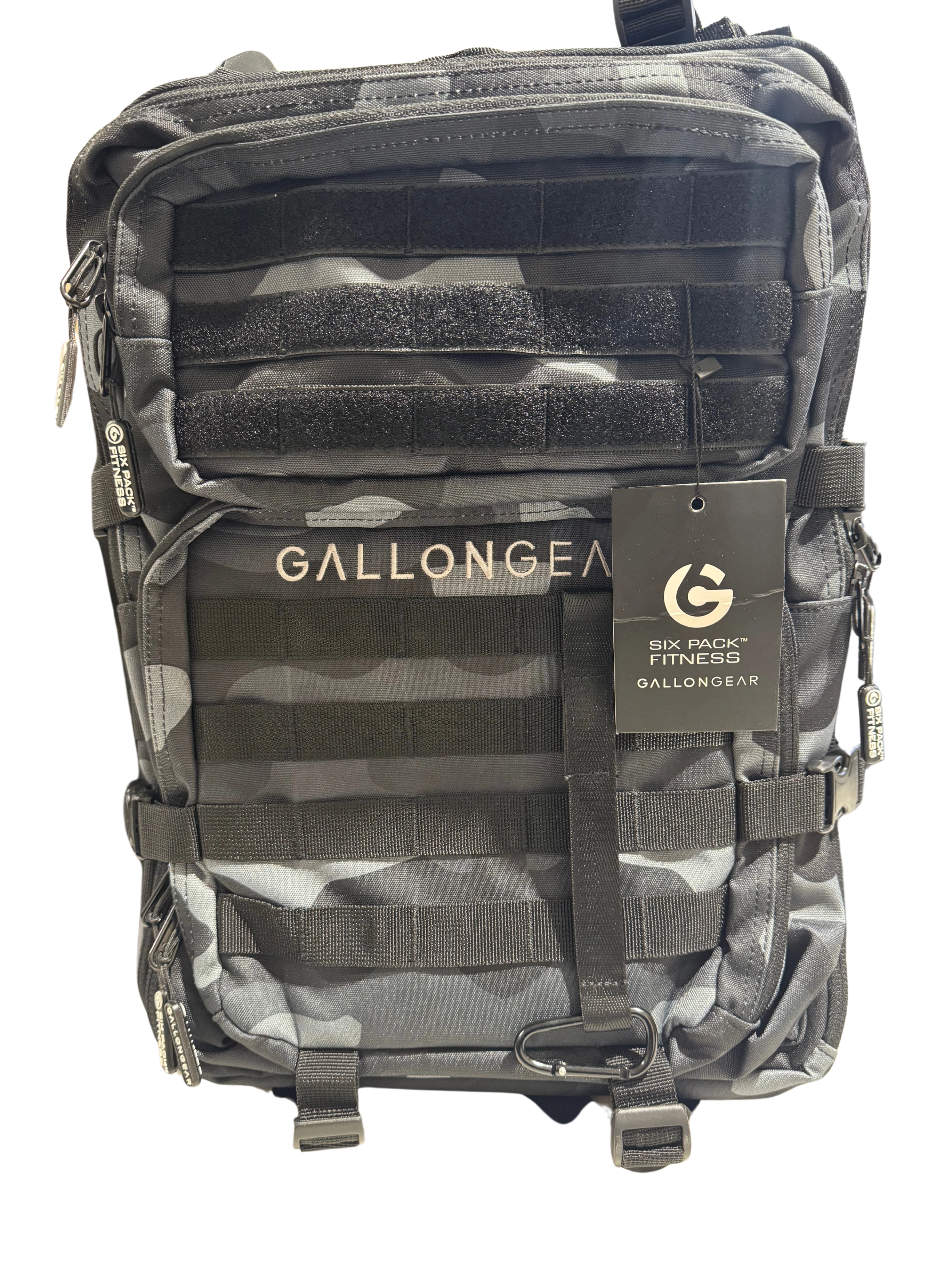 FREE SURPRISE 1/2 GAL COMBO WITH PURCHASE **Pre-Order April 2025** GALLON GEAR GRUNT TACTICAL BACKPACK (BLACK CAMO)
