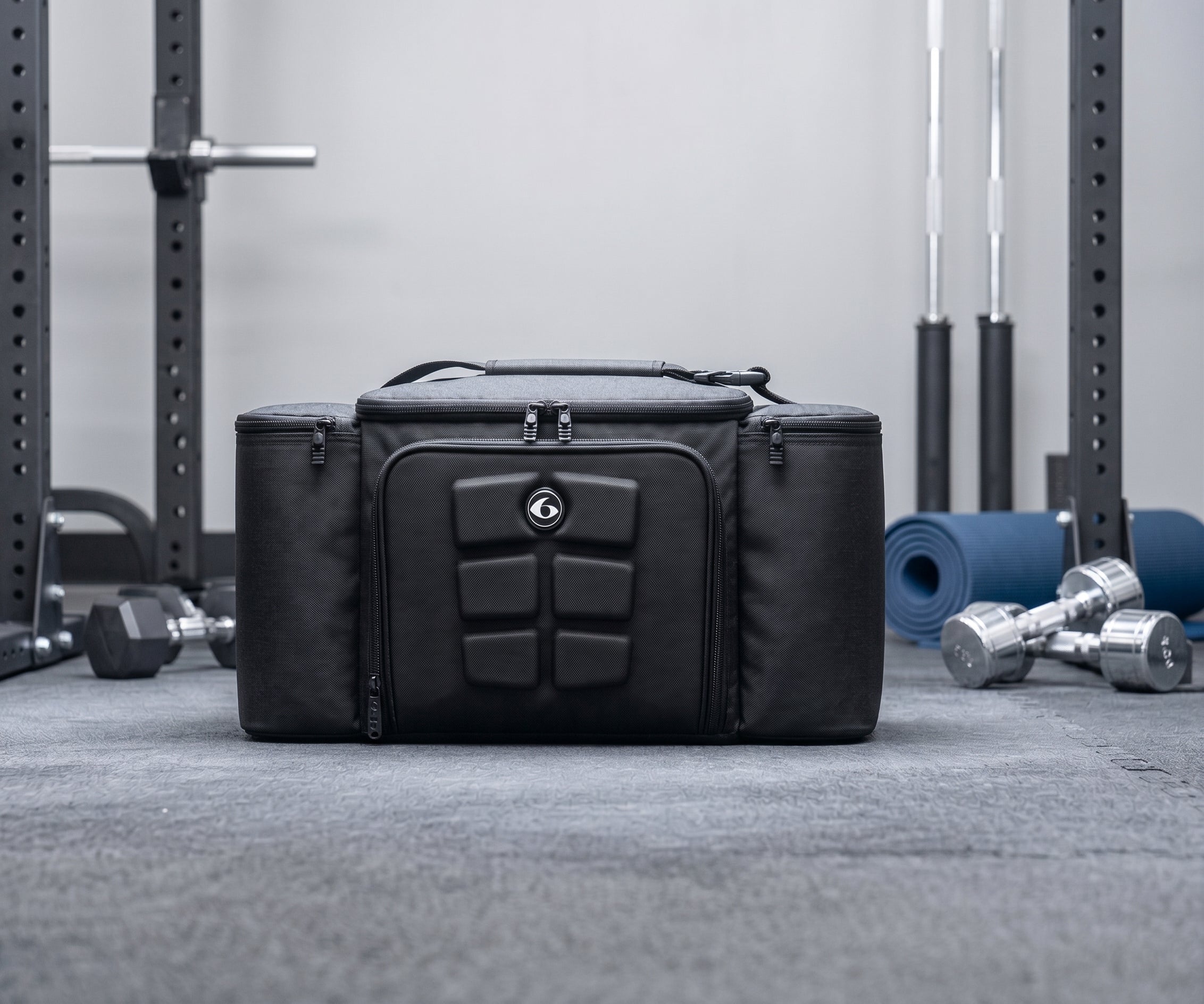 Meal Prep Management Tote Bag | 4-Meal Lunch Box | Black Stealth | Innovator 300 | Six Pack Bags