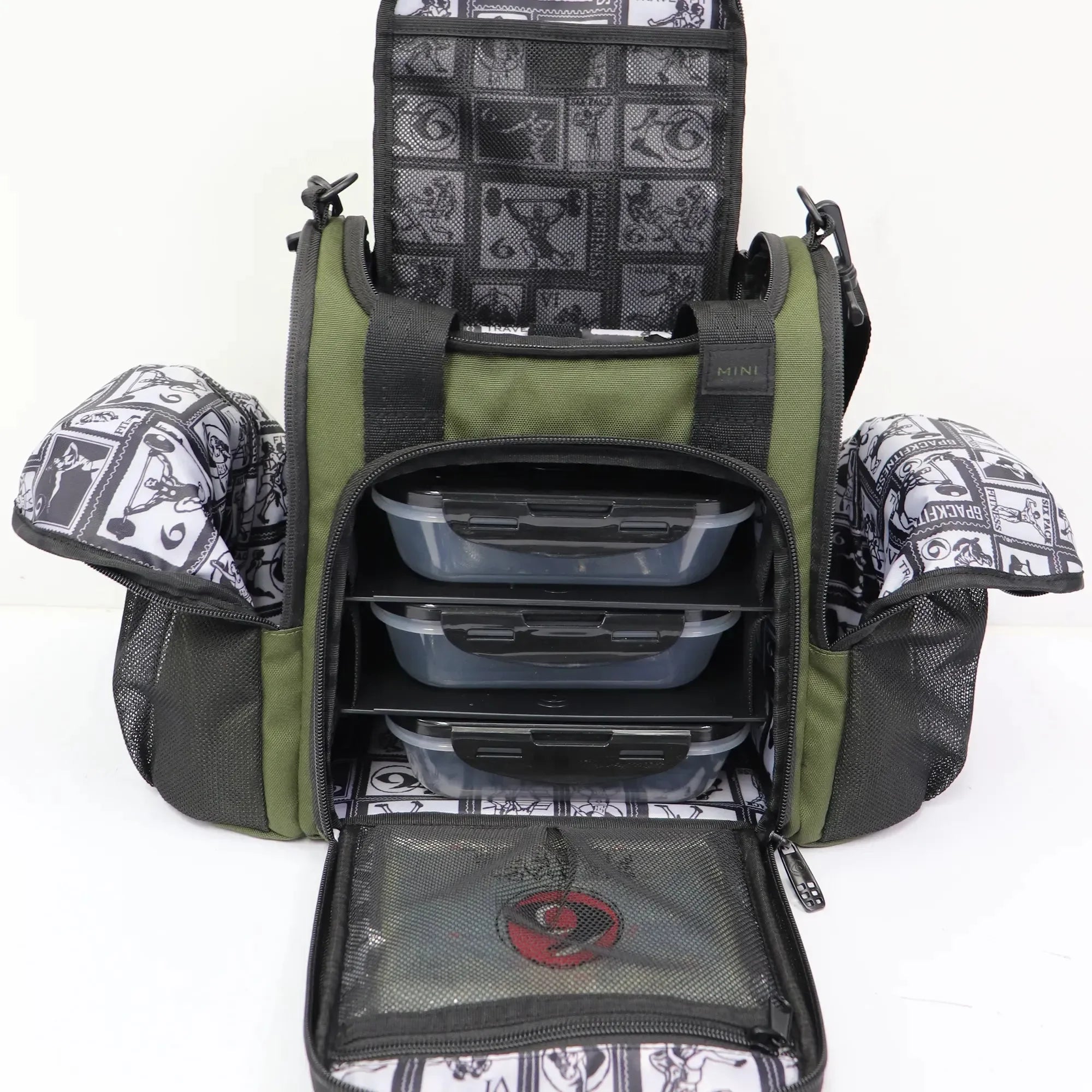** PRE-ORDER JULY ** INNOVATOR MINI MEAL MANAGEMENT BAG | MEAL PREP TOTE 4-MEAL | (OLIVE)