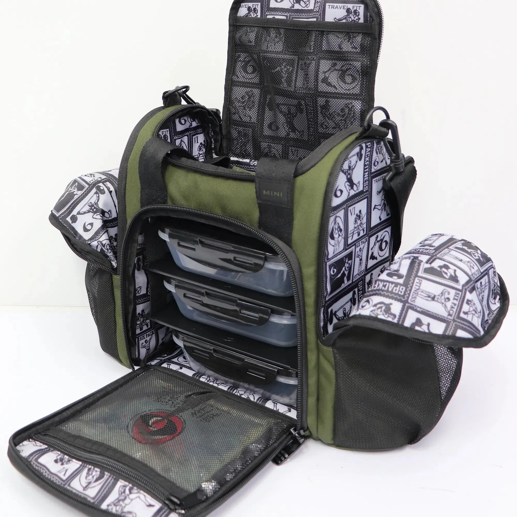 * IN STOCK * 2025 INNOVATOR MINI MEAL MANAGEMENT BAG | MEAL PREP TOTE 4-MEAL | (OLIVE)
