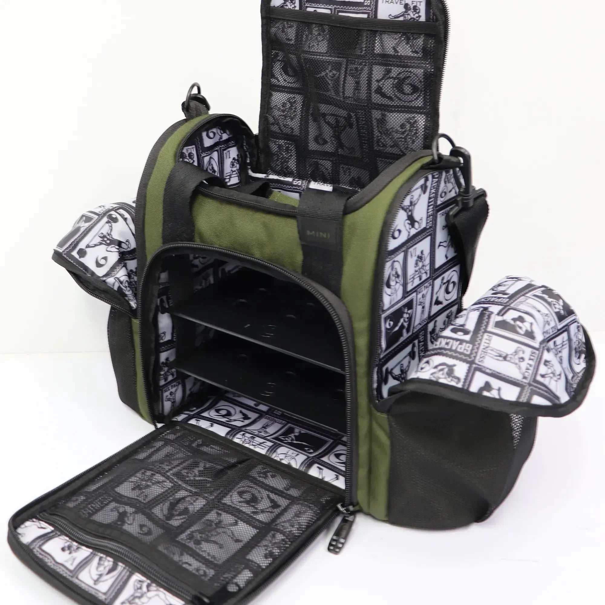 ** PRE-ORDER JULY ** INNOVATOR MINI MEAL MANAGEMENT BAG | MEAL PREP TOTE 4-MEAL | (OLIVE)