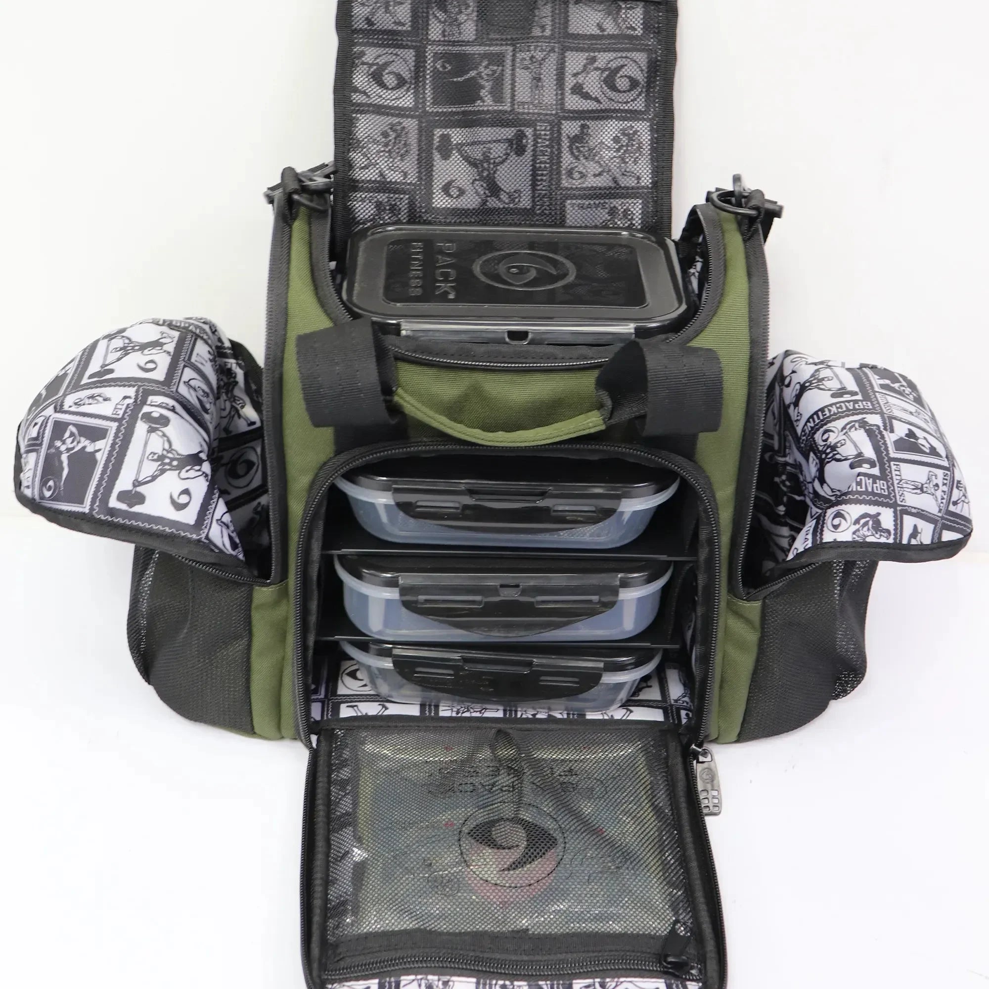 ** PRE-ORDER JULY ** INNOVATOR MINI MEAL MANAGEMENT BAG | MEAL PREP TOTE 4-MEAL | (OLIVE)