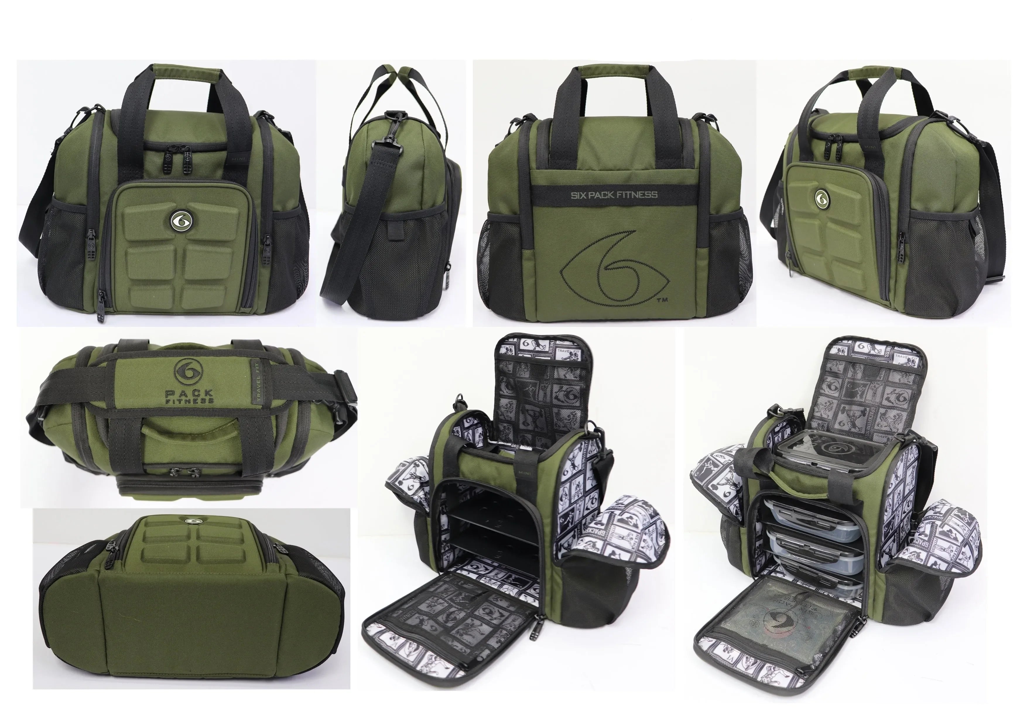 ** PRE-ORDER JULY ** INNOVATOR MINI MEAL MANAGEMENT BAG | MEAL PREP TOTE 4-MEAL | (OLIVE)
