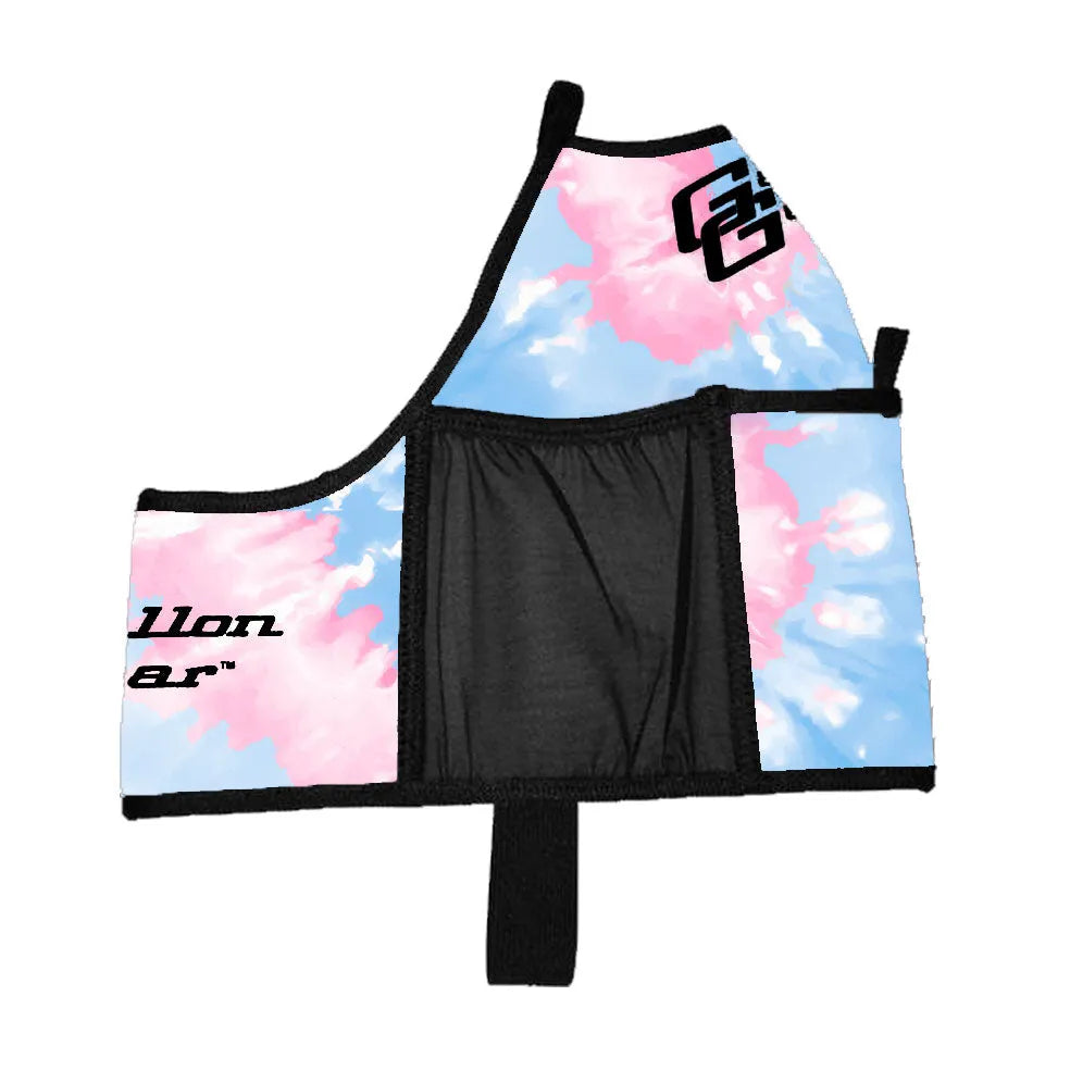 "2025" GALLON GEAR 1 GALLON BOOTY | GYM WATER BOTTLE SLEEVE (TYE DYE PINK)#