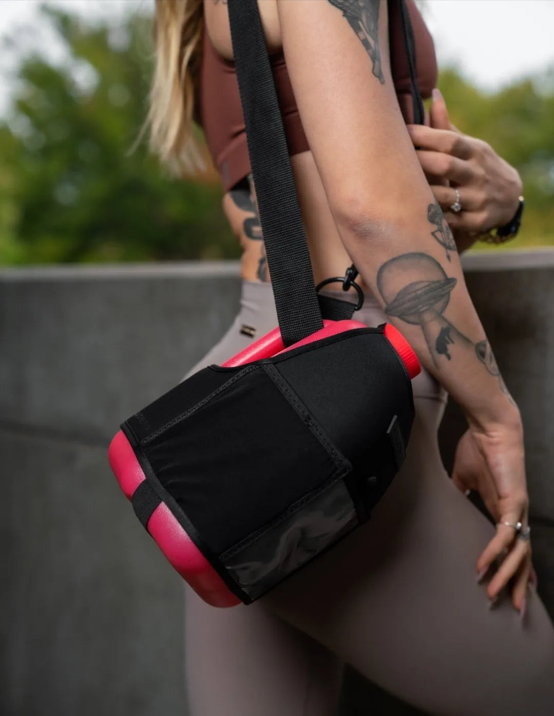 * IN STOCK * 2025 GALLON GEAR PADDED SHOULDER STRAP/CROSS-CHEST STRAP (BLACK)