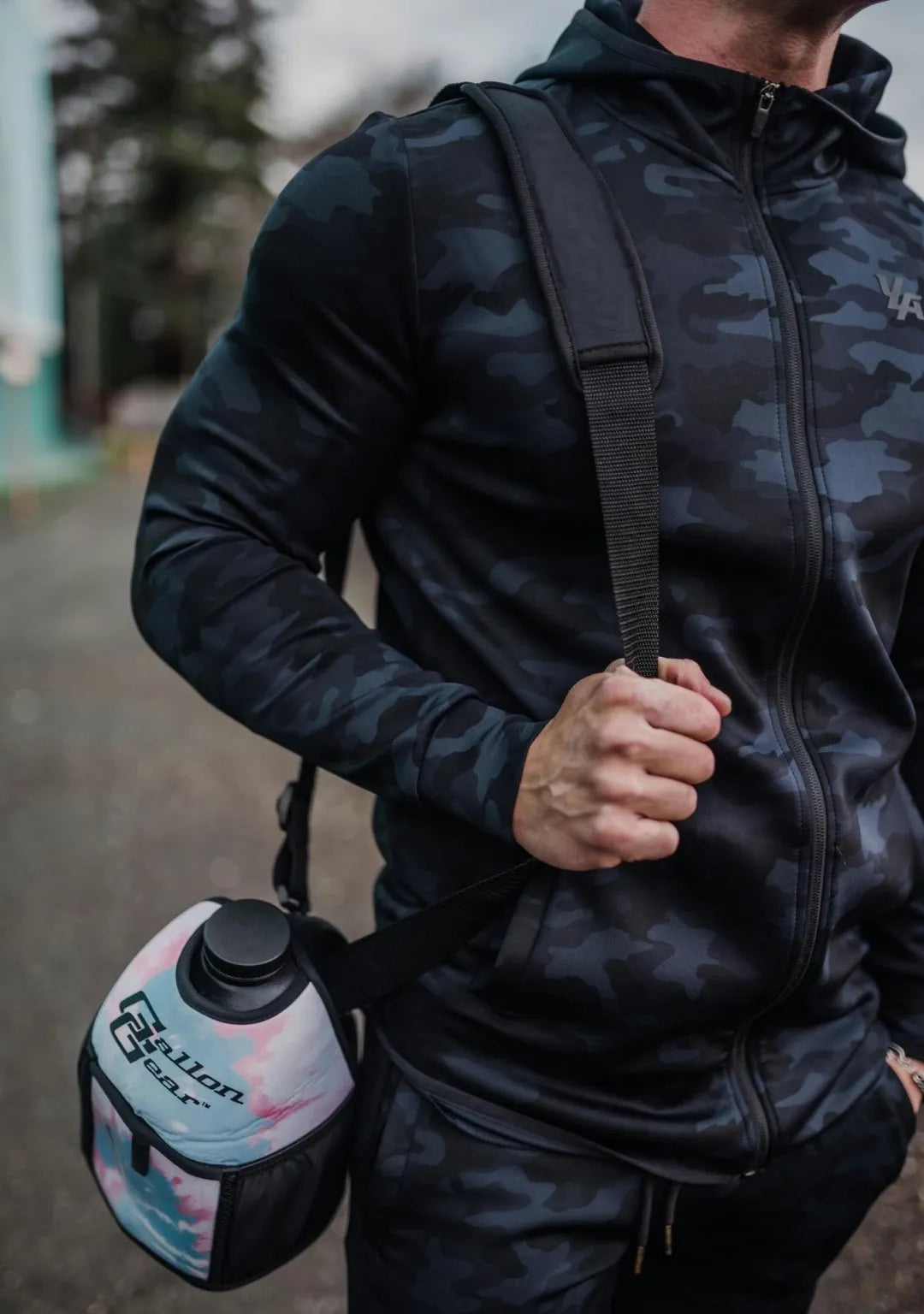 * IN STOCK * 2025 GALLON GEAR PADDED SHOULDER STRAP/CROSS-CHEST STRAP (BLACK)