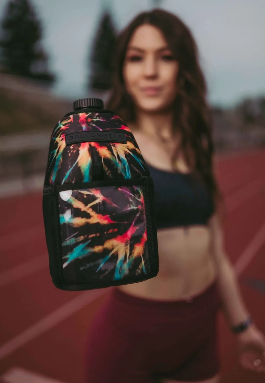 "2025" GALLON GEAR HALF GALLON BOOTY | GYM WATER BOTTLE SLEEVE (CARNIVAL)#