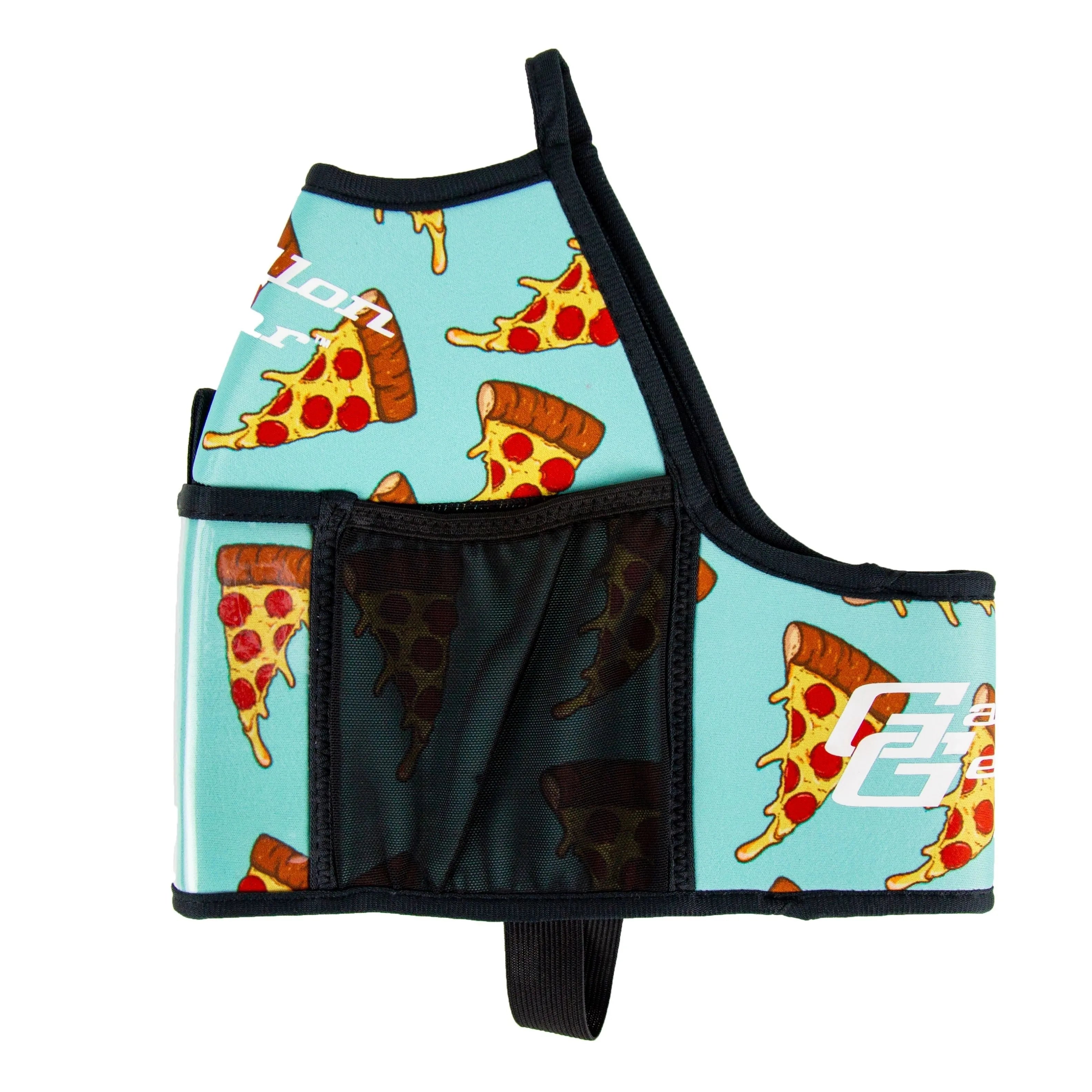 "2025" GALLON GEAR 1 GALLON BOOTY | GYM WATER BOTTLE SLEEVE (PIZZA AQUA)#