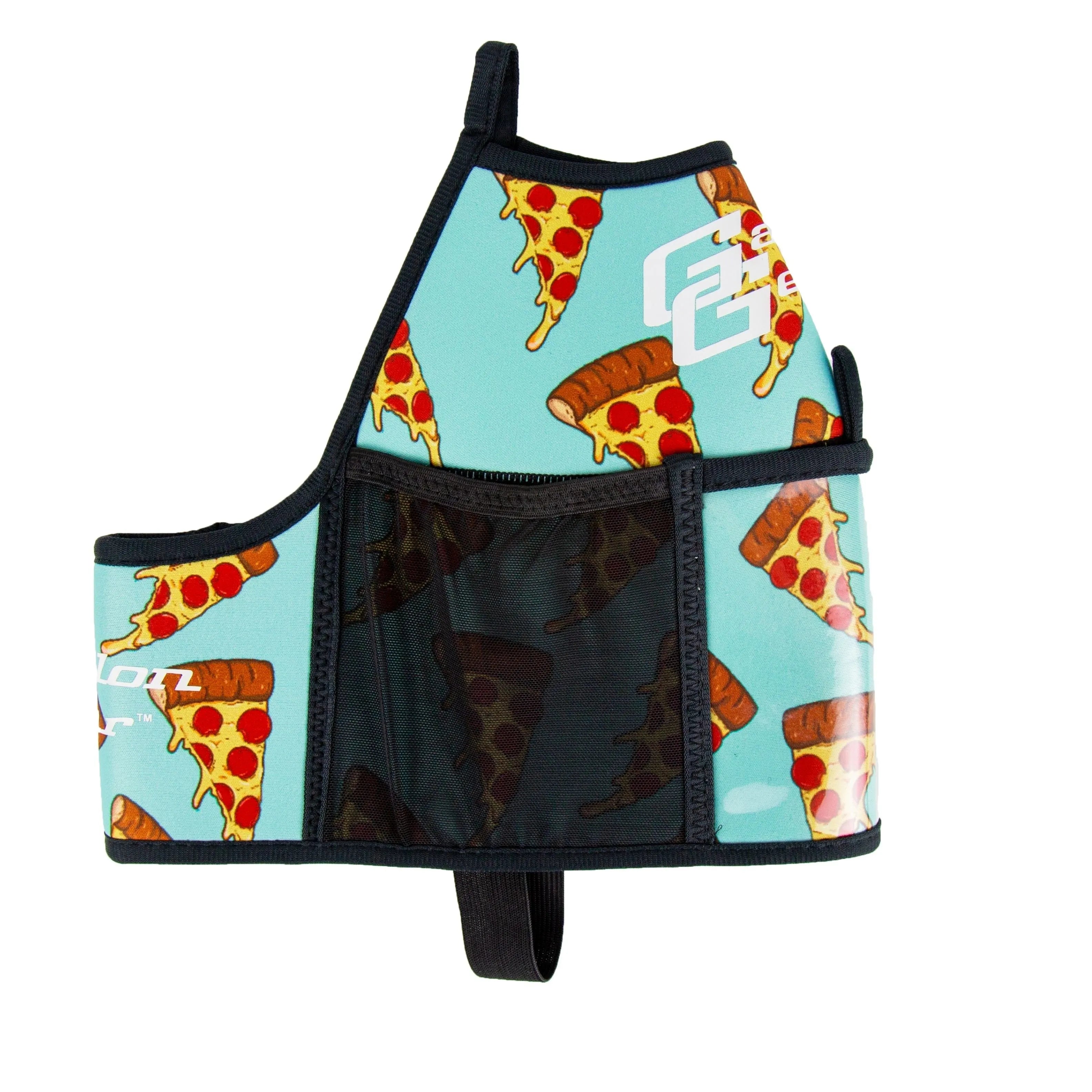 "2025" GALLON GEAR 1 GALLON BOOTY | GYM WATER BOTTLE SLEEVE (PIZZA AQUA)#