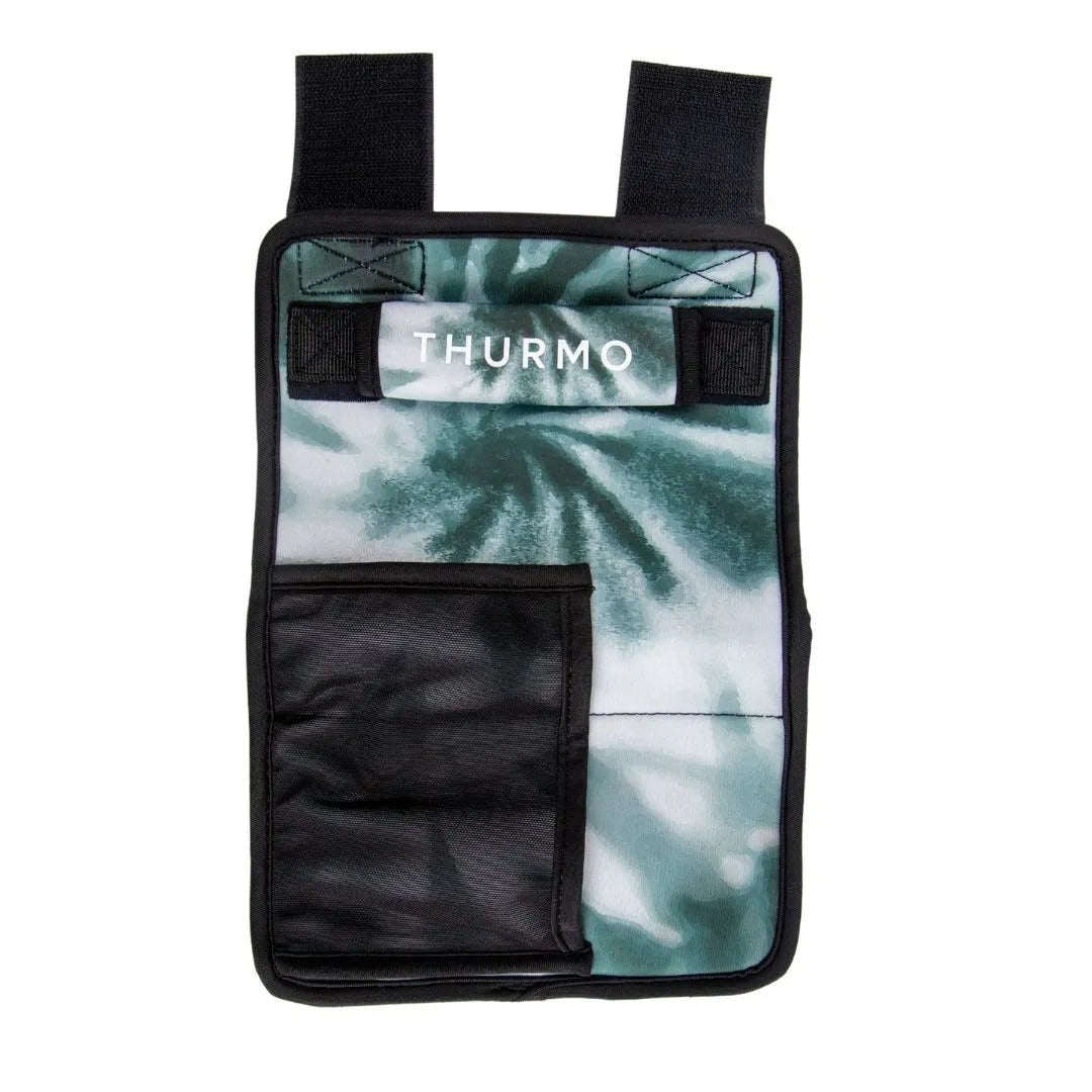 * IN STOCK * 2025 GALLON GEAR 40 OUNCE BOOTY | GYM WATER BOTTLE SLEEVE | NEOPRENE SLEEVE WITH CARRYING HANDLE (TYE-DYE GREEN/WHITE)