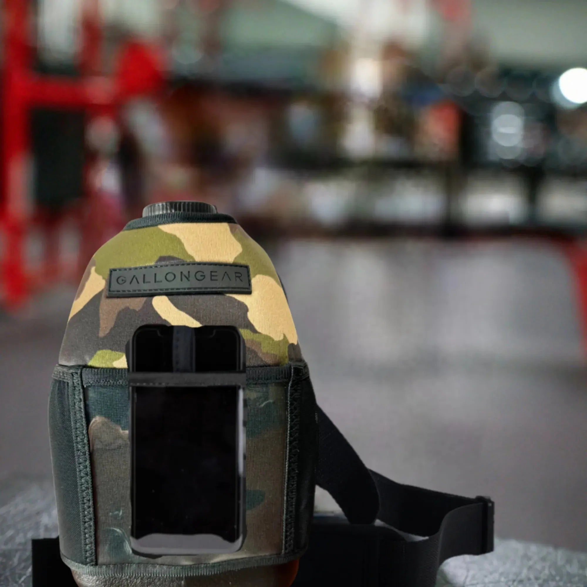 "2025" GALLON GEAR 1 GALLON BOOTY | GYM WATER BOTTLE SLEEVE (CAMO V2)