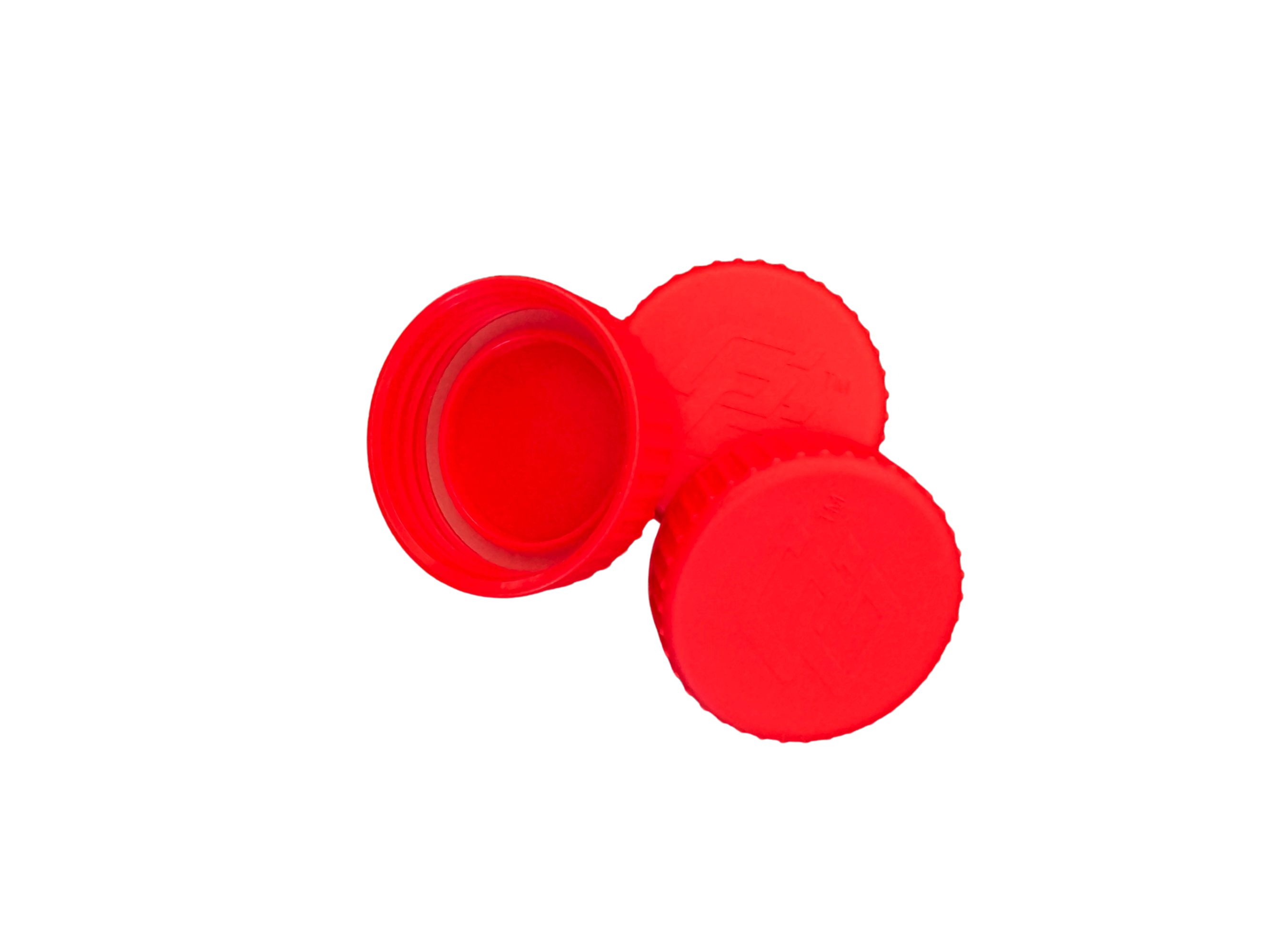 GALLON GEAR HALF-GALLON JUG REPLACEMENT LID | BPA-FREE | 3 PACK | RED
