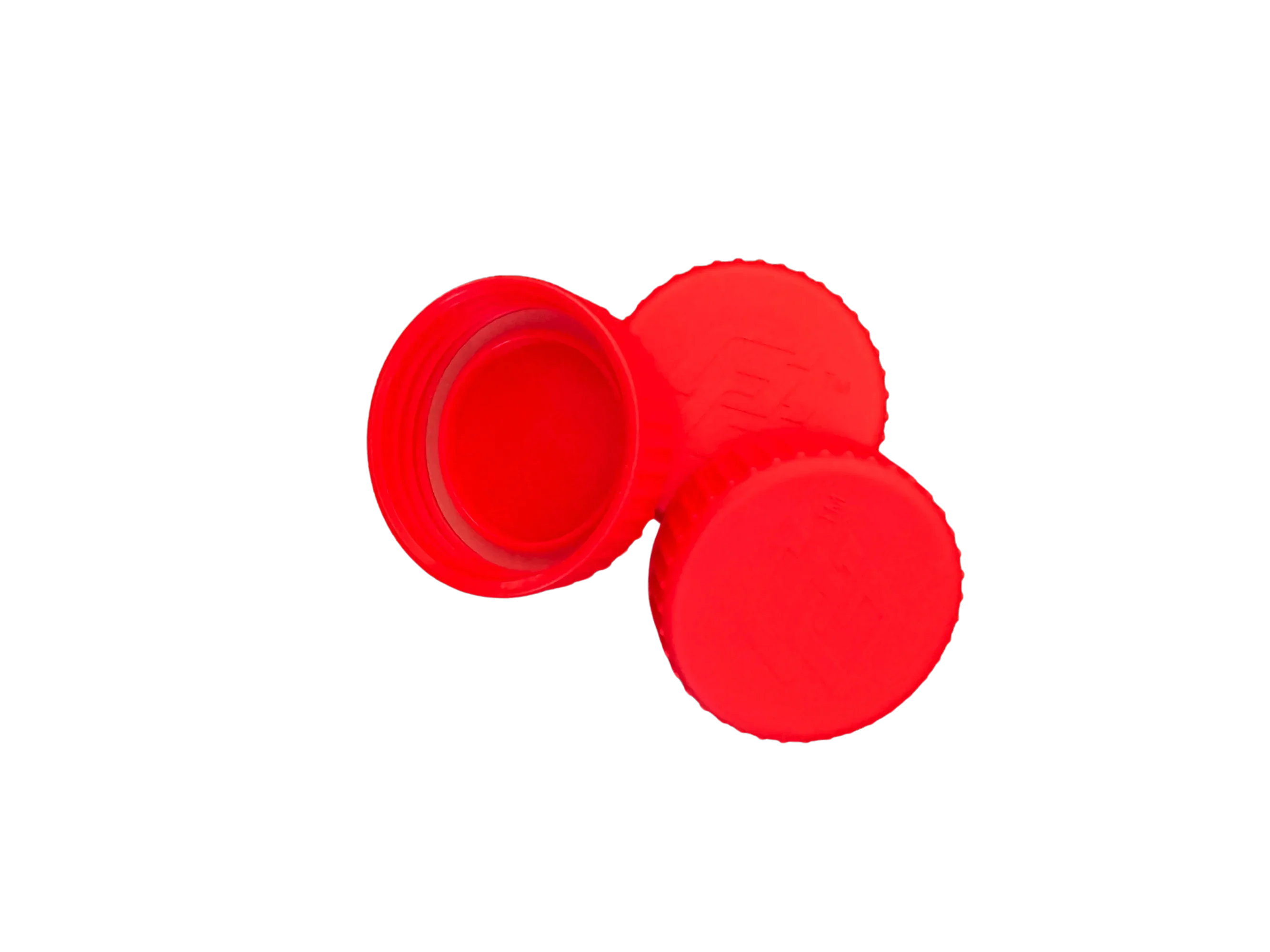 GALLON GEAR HALF-GALLON JUG REPLACEMENT LID | BPA-FREE | 3 PACK | RED