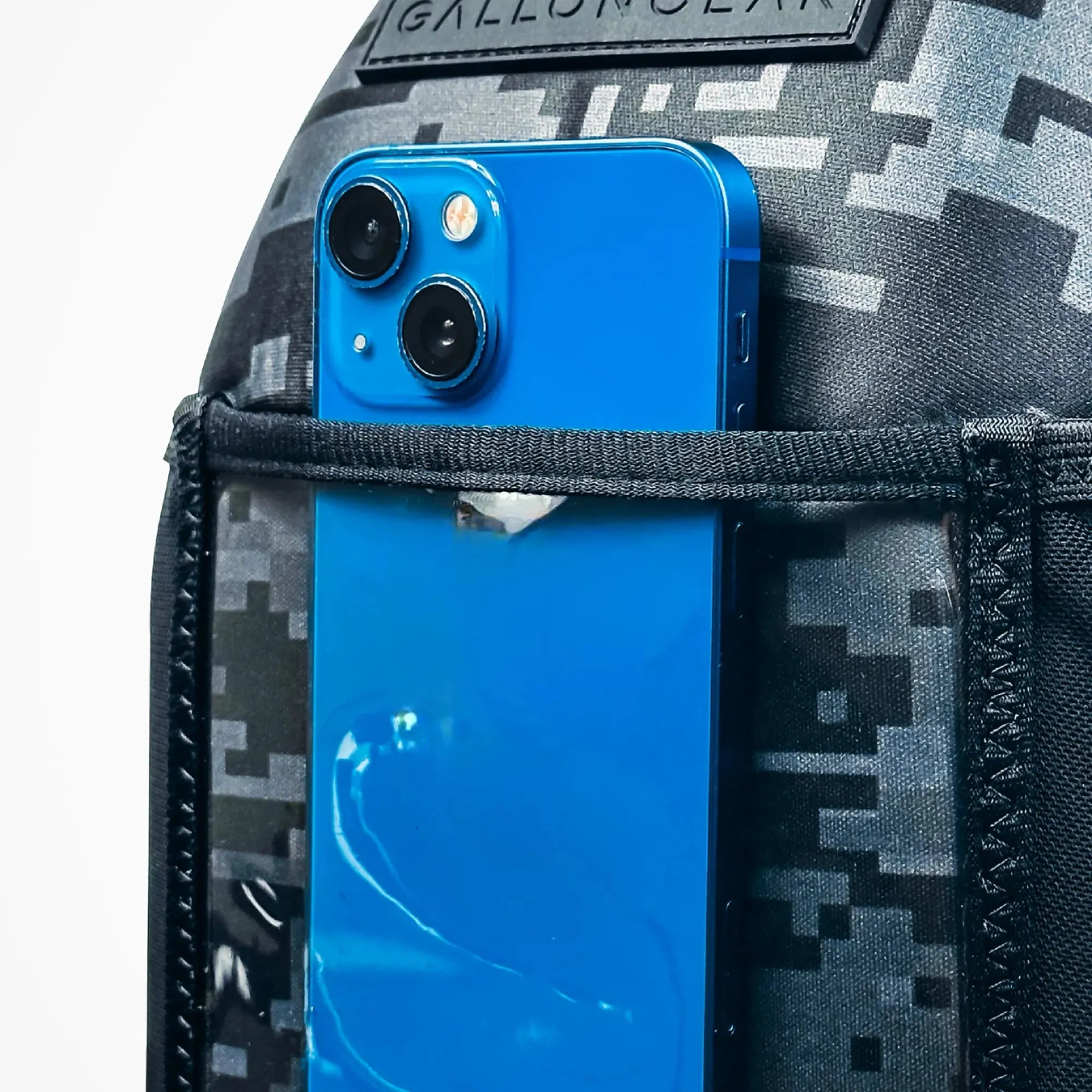 "2025" GALLON GEAR 1 GALLON BOOTY | GYM WATER BOTTLE SLEEVE (DIGITAL CAMO BLACK)
