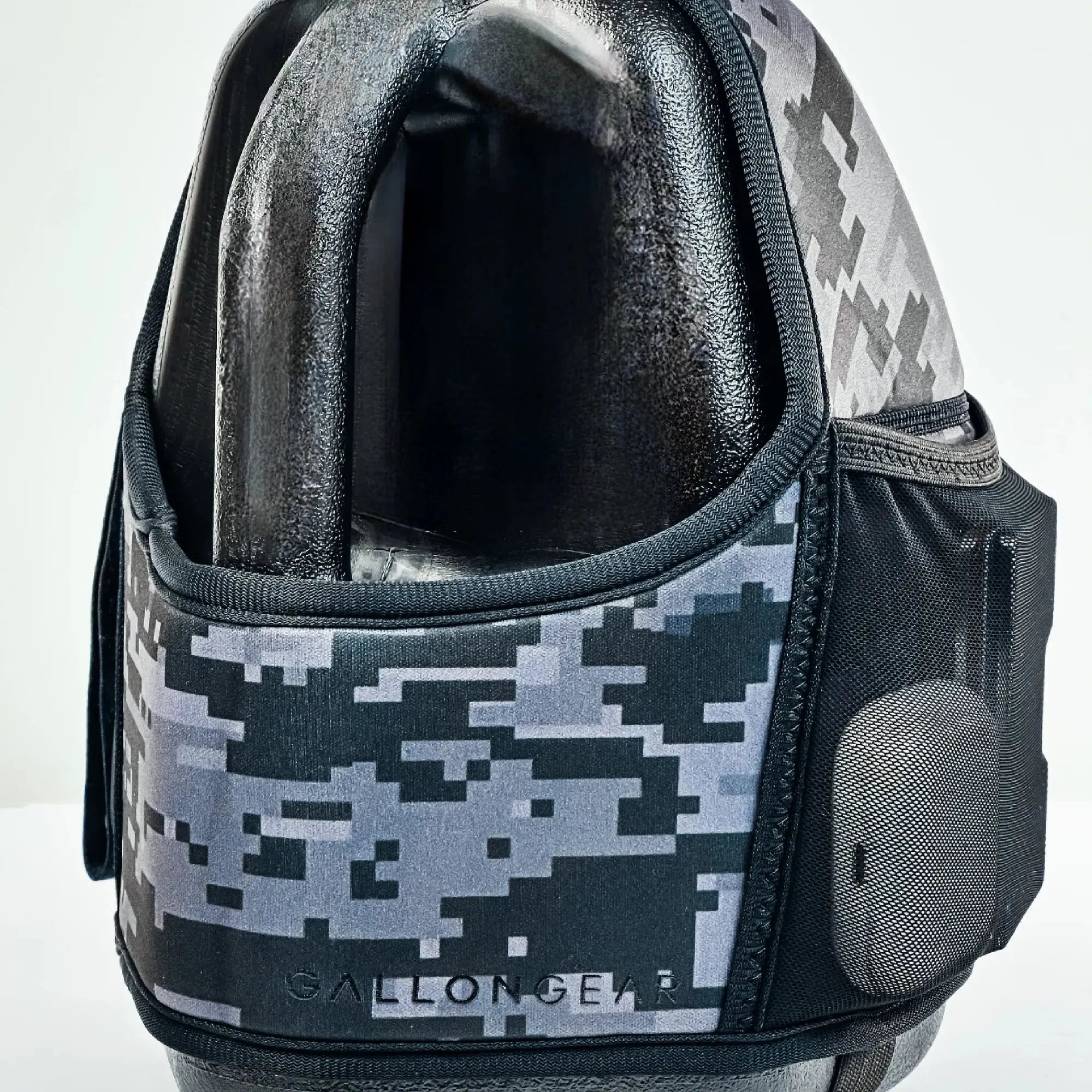 "2025" GALLON GEAR 1 GALLON BOOTY | GYM WATER BOTTLE SLEEVE (DIGITAL CAMO BLACK)