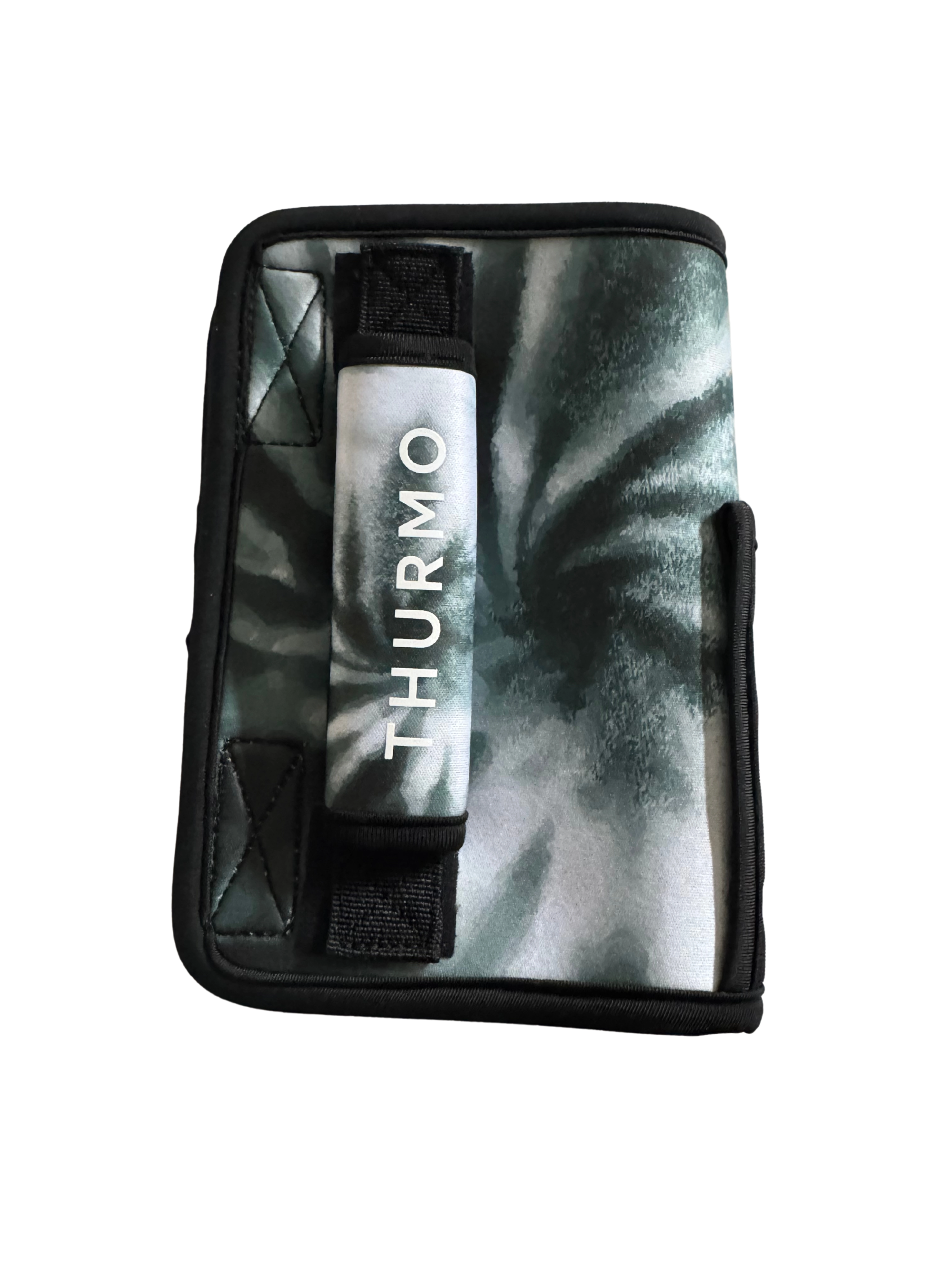* IN STOCK * 2025 GALLON GEAR STAINLESS STEEL COMBO INSULATED WATER BOTTLE | WITH HANDLE SNAP TOP LID 40 OUNCE | GYM WATER BOTTLE WITH SLEEVE | NEOPRENE SLEEVE WITH CARRYING HANDLE TYE-DYE (GREEN/WHITE/BLACK)