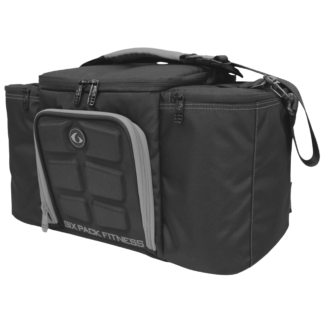 Innovator 300 Meal Prep Management Tote 4 - Meal (Black/Grey) - sixpackbags