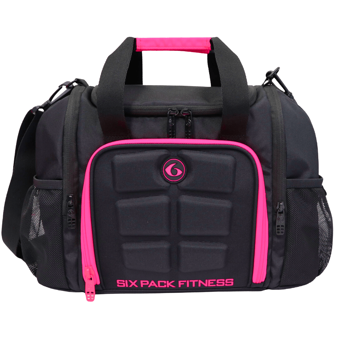 Innovator Mini Meal Prep Management Tote | Black/Pink - sixpackbags