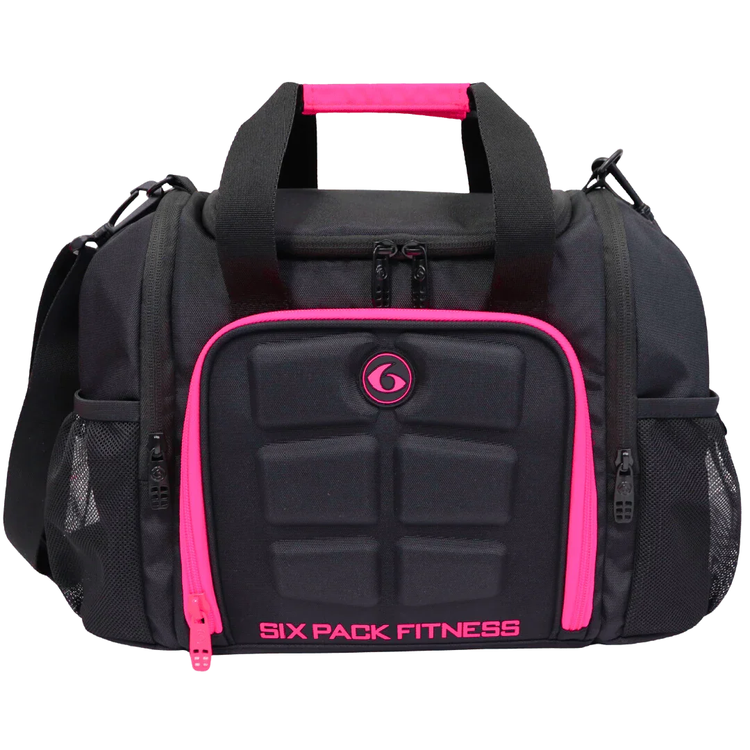 Innovator Mini Meal Prep Management Tote | Black/Pink - sixpackbags