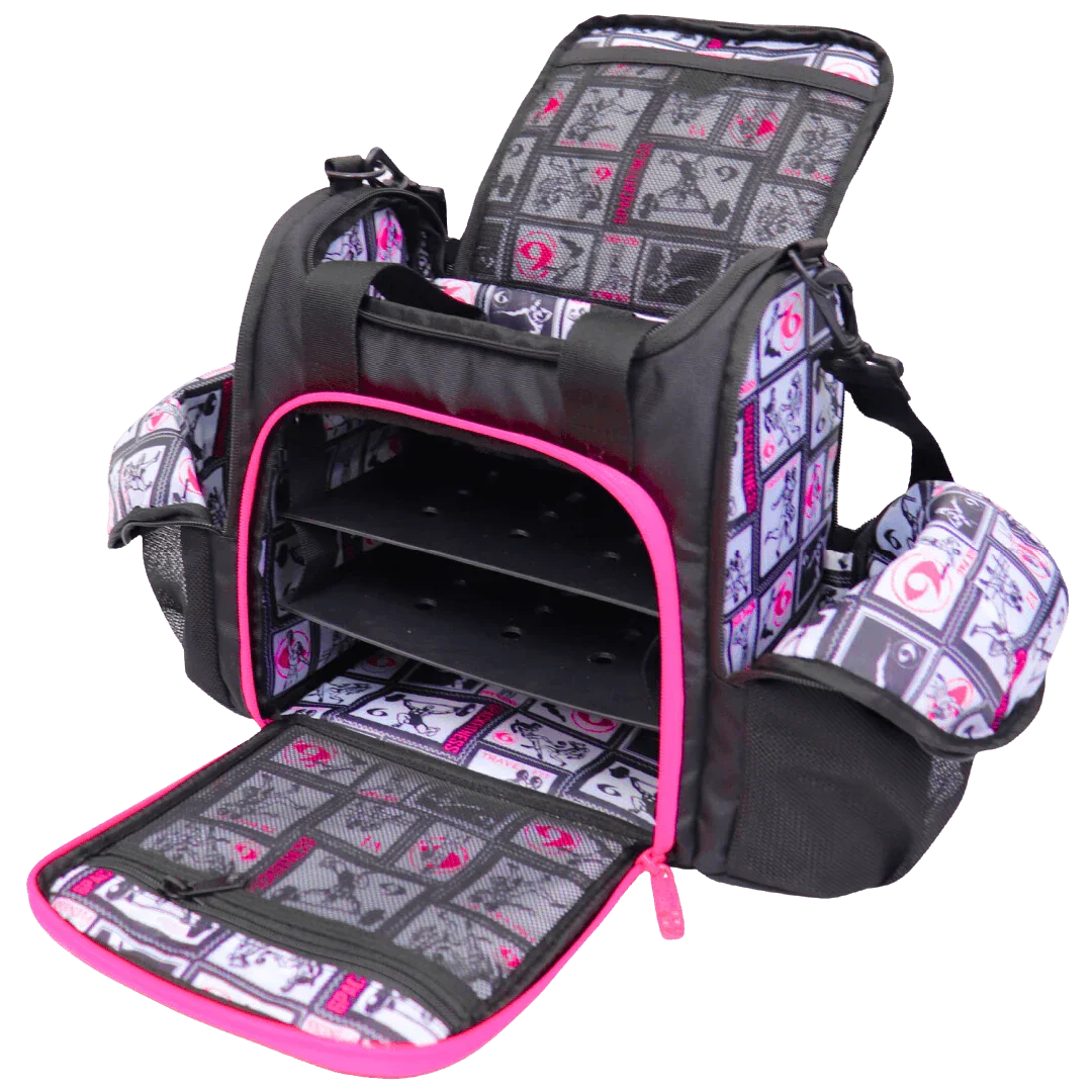 Innovator Mini Meal Prep Management Tote | Black/Pink - sixpackbags