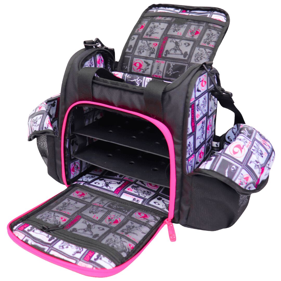 Innovator Mini Meal Prep Management Tote | Black/Pink - sixpackbags
