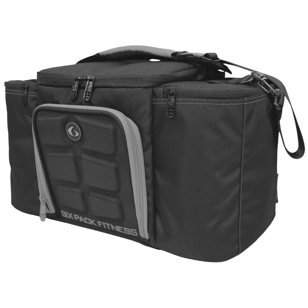 Innovator 300 Meal Prep Management Tote 4 - Meal (Black/Grey) - sixpackbags