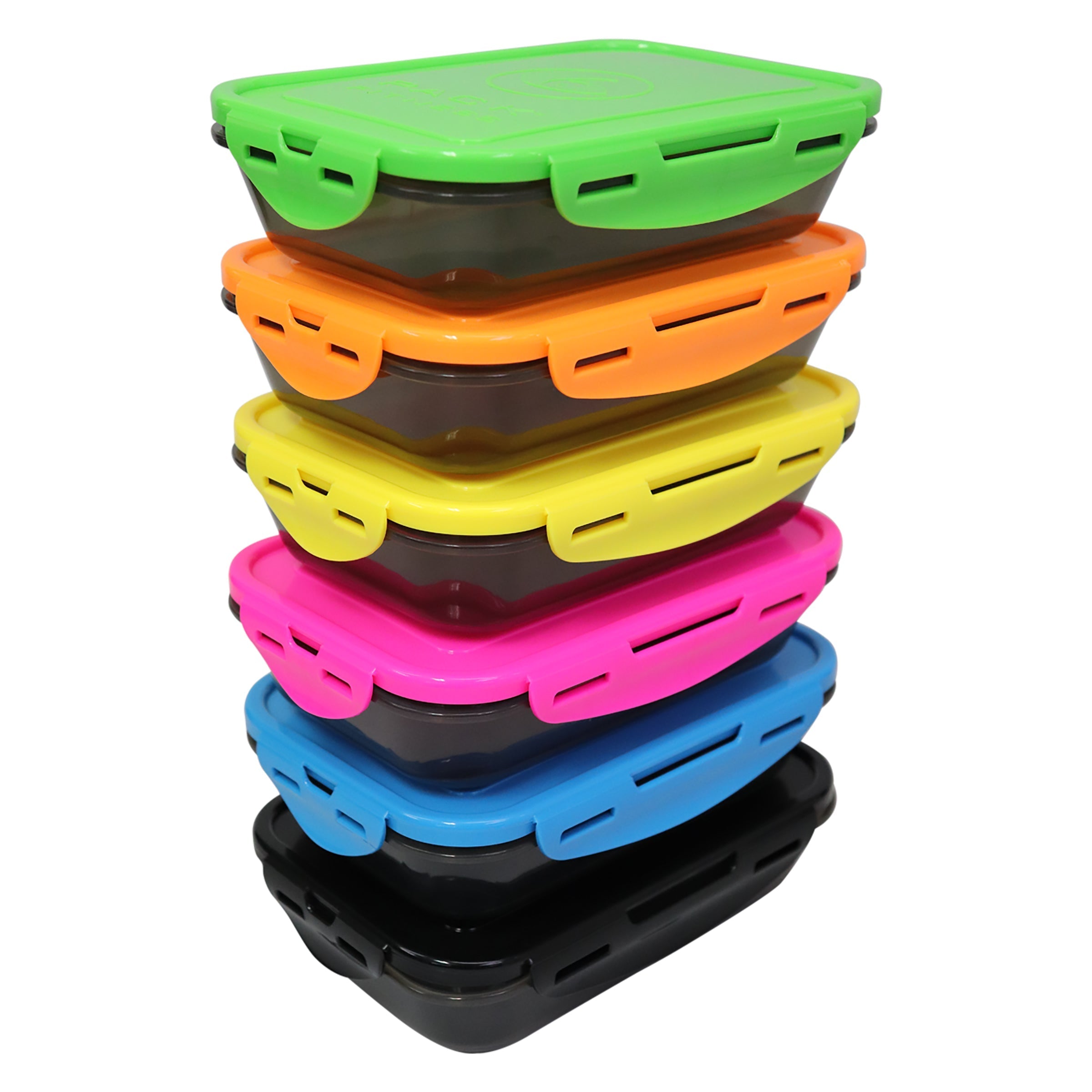 * IN STOCK * 2025 SURE SEAL 24oz. MEAL PREP CONTAINERS (SET OF 6) | VARIETY PACK