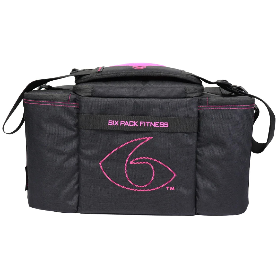 ** PRE-ORDER JULY ** INNOVATOR 300 MEAL MANAGEMENT BAG | MEAL PREP TOTE 4-MEAL | (BLACK/PINK)