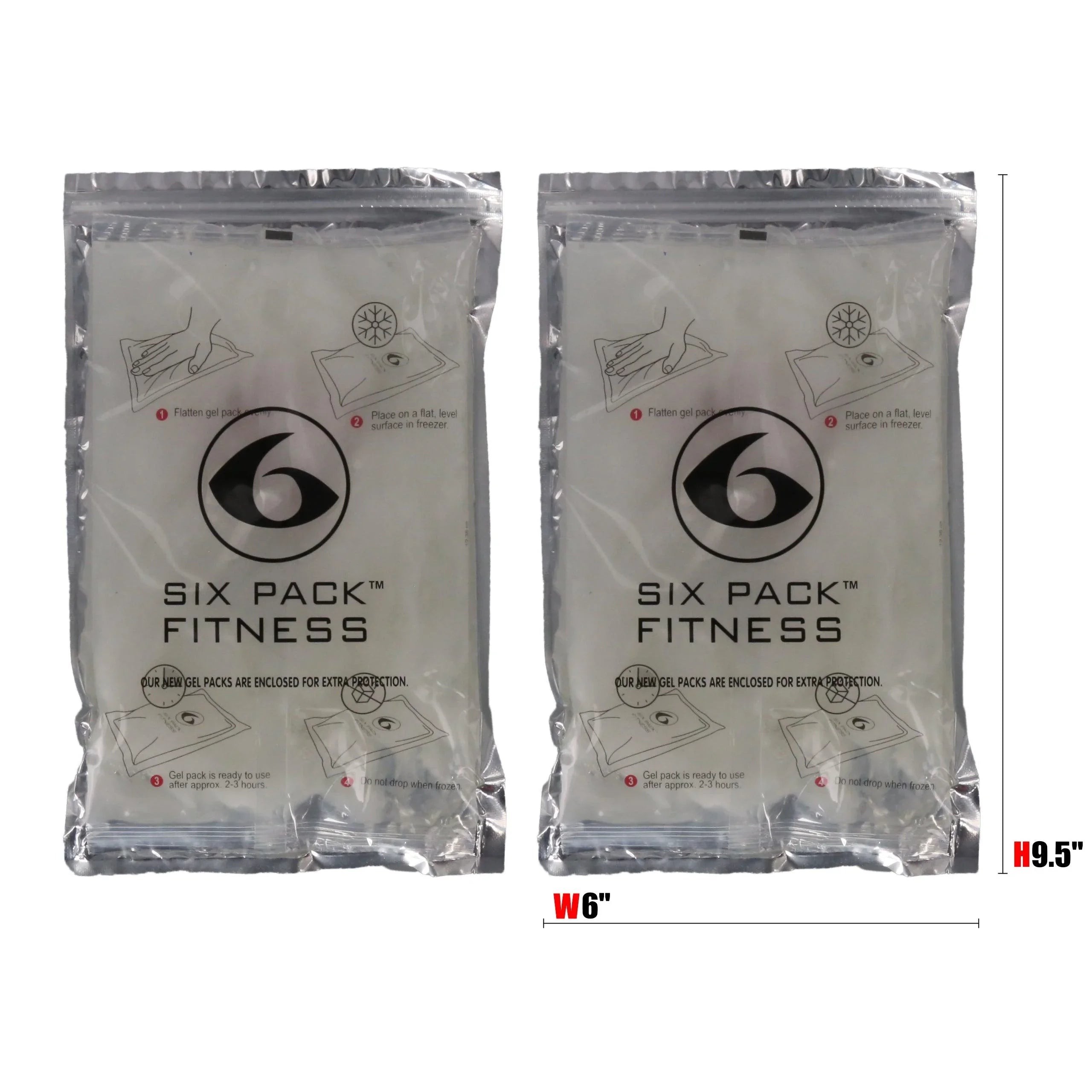 Gel Freezer Pack Large | Set of 2 - sixpackbags