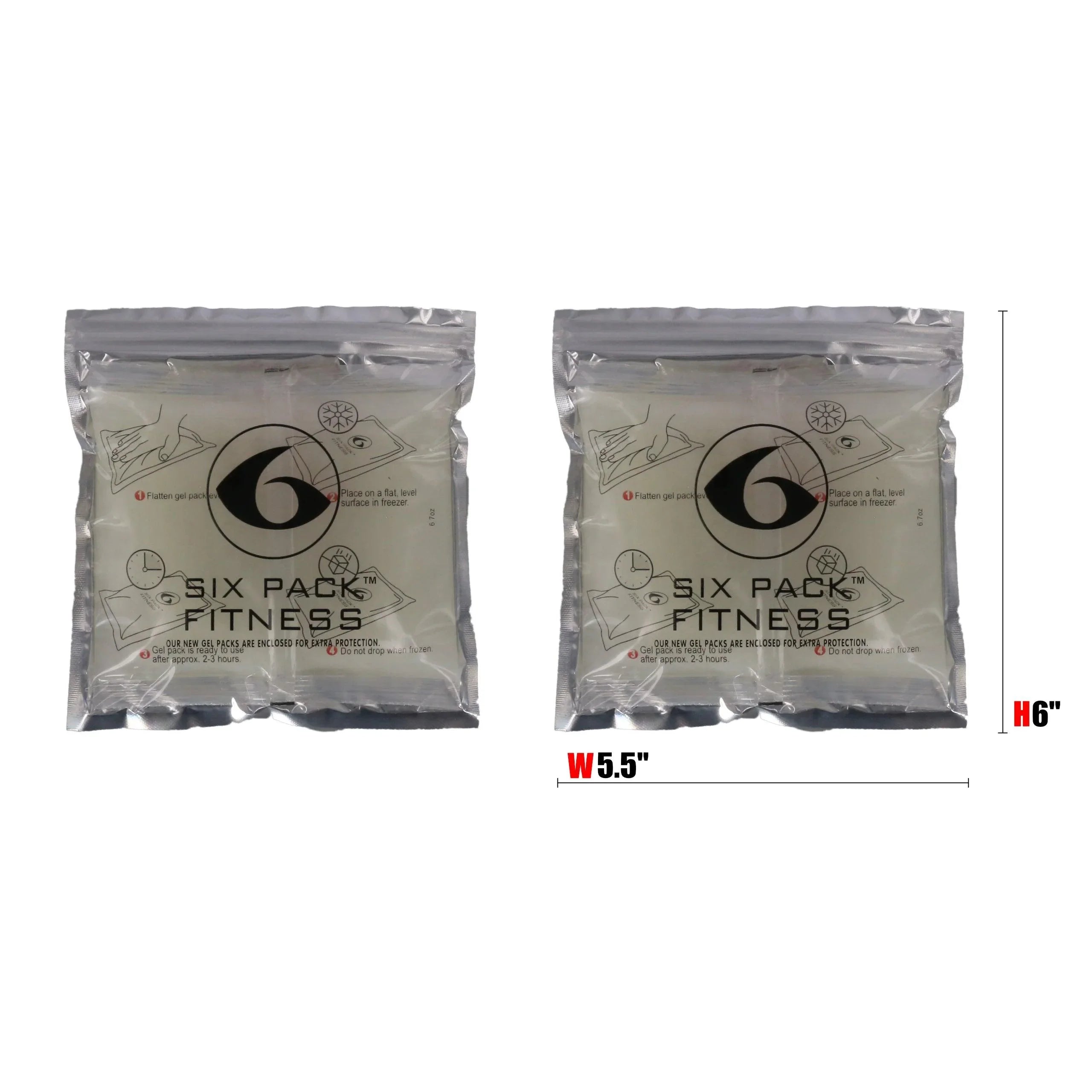 Gel Freezer Pack Small | Set of 2 - sixpackbags