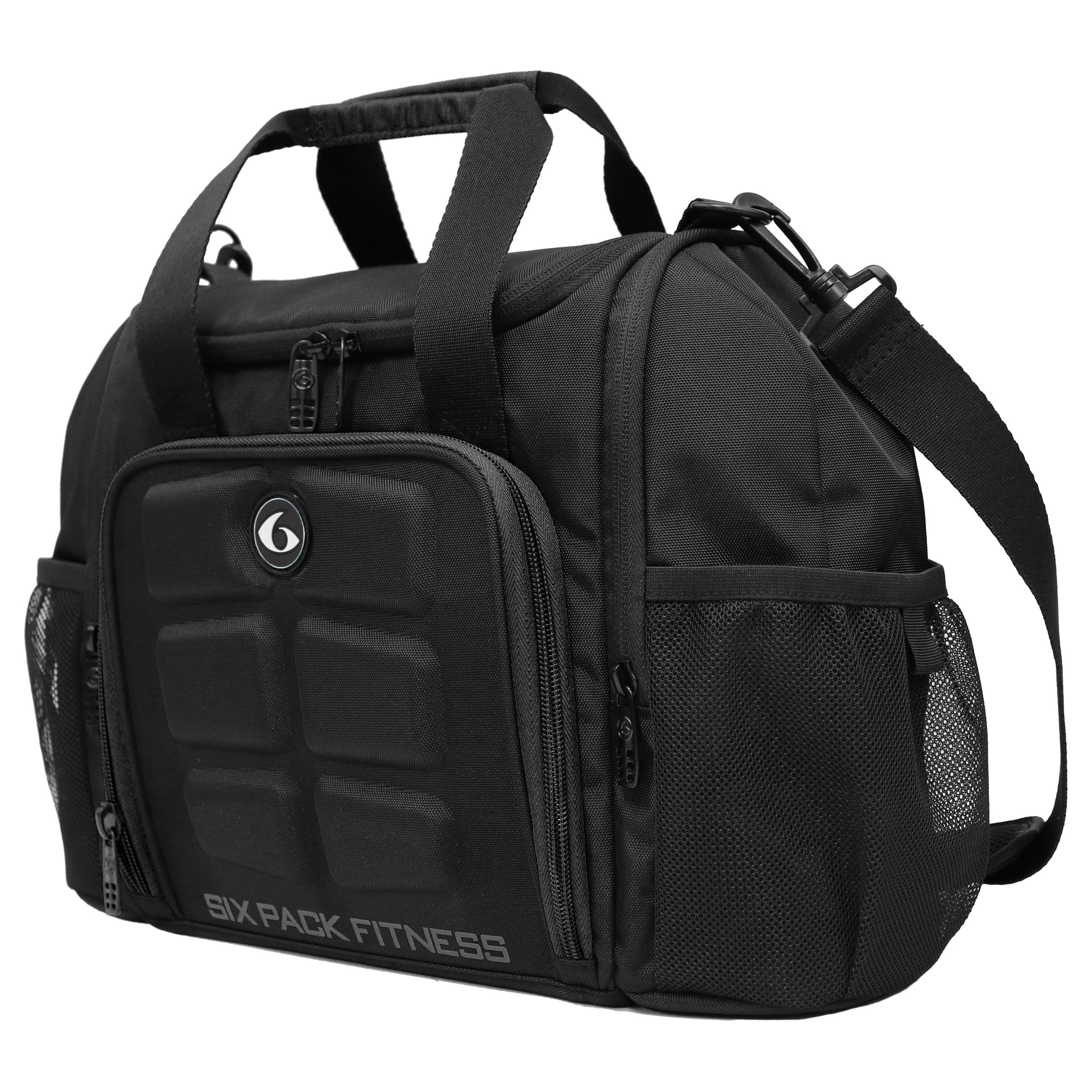 Innovator Mini Meal Prep Management Tote 4 - Meal (Black) - sixpackbags