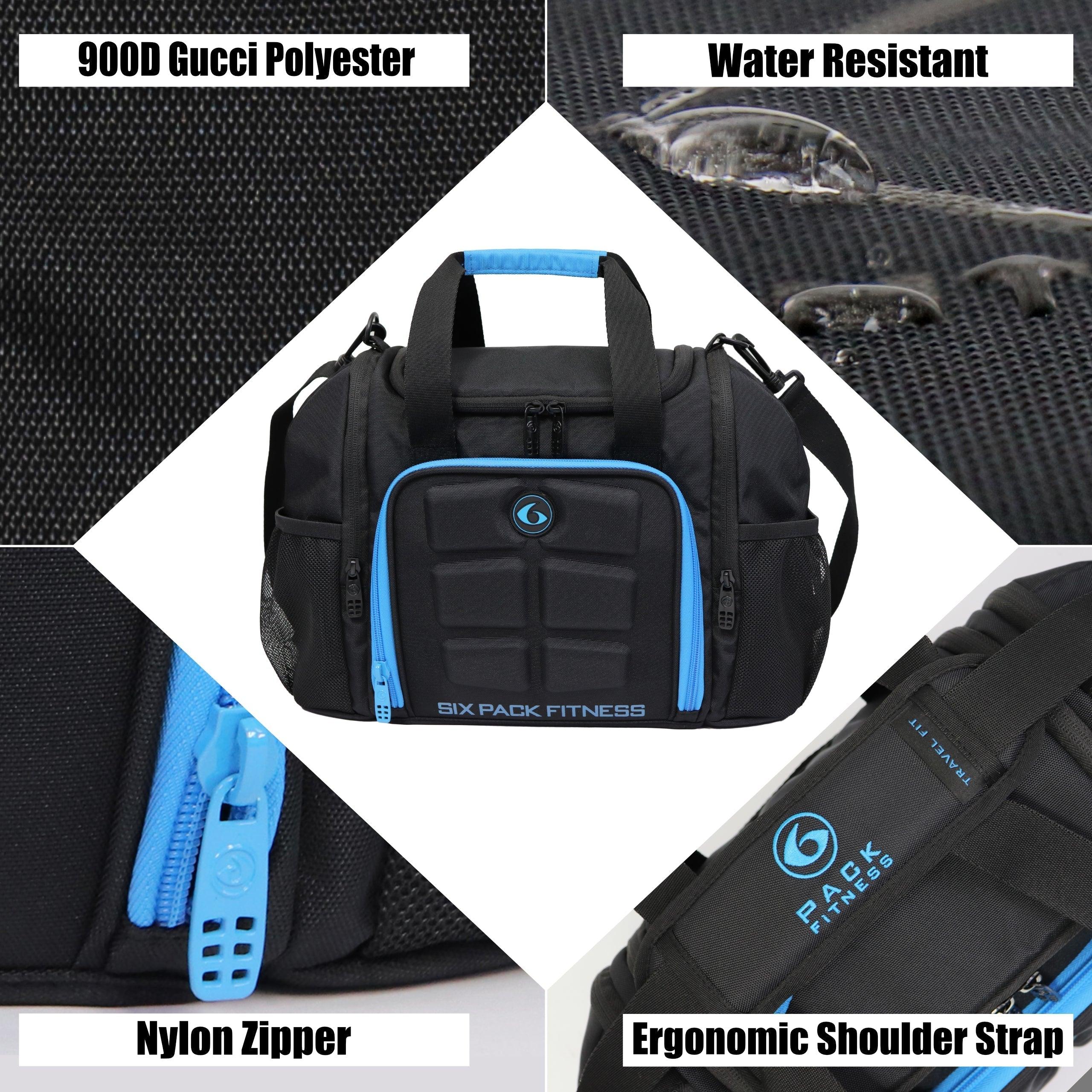 Innovator Mini Meal Prep Management Tote | Black/Blue - sixpackbags