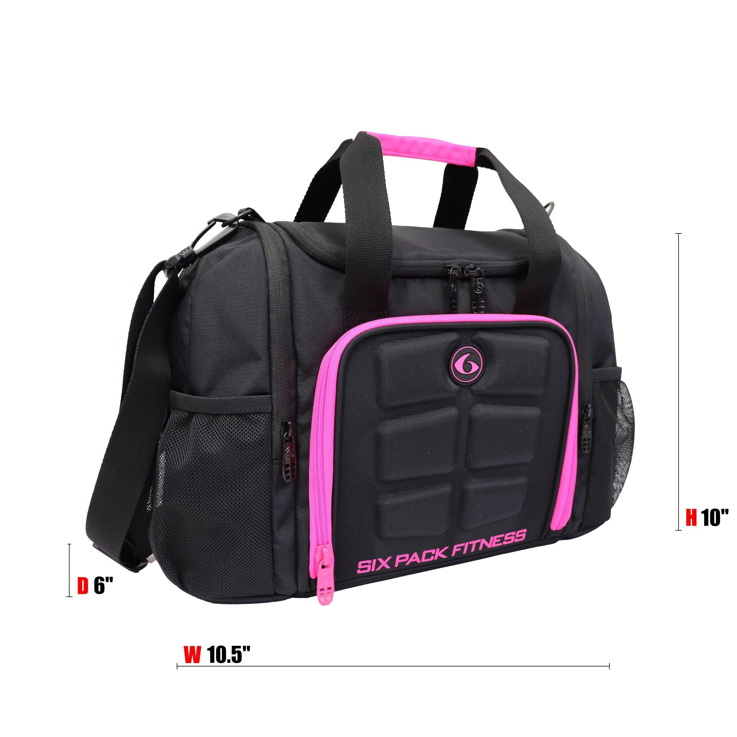 Innovator Mini Meal Prep Management Tote | Black/Pink - sixpackbags
