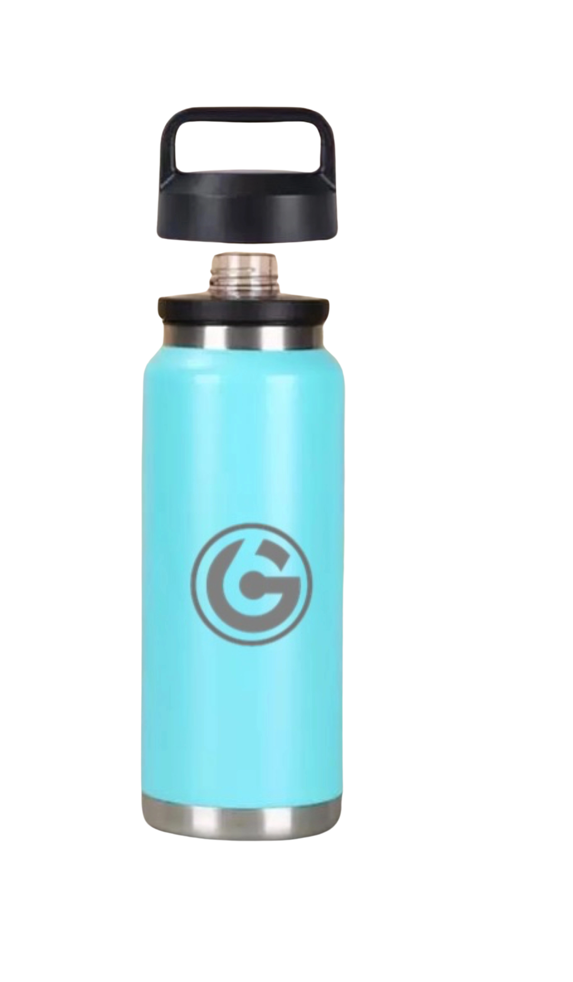 * PRE-ORDER MAY * 2025 GALLON GEAR STAINLESS STEEL INSULATED WATER BOTTLE 36 OUNCE | KEEP COLD FOR 24 HOURS | HOT FOR 12 HOURS (AQUA)