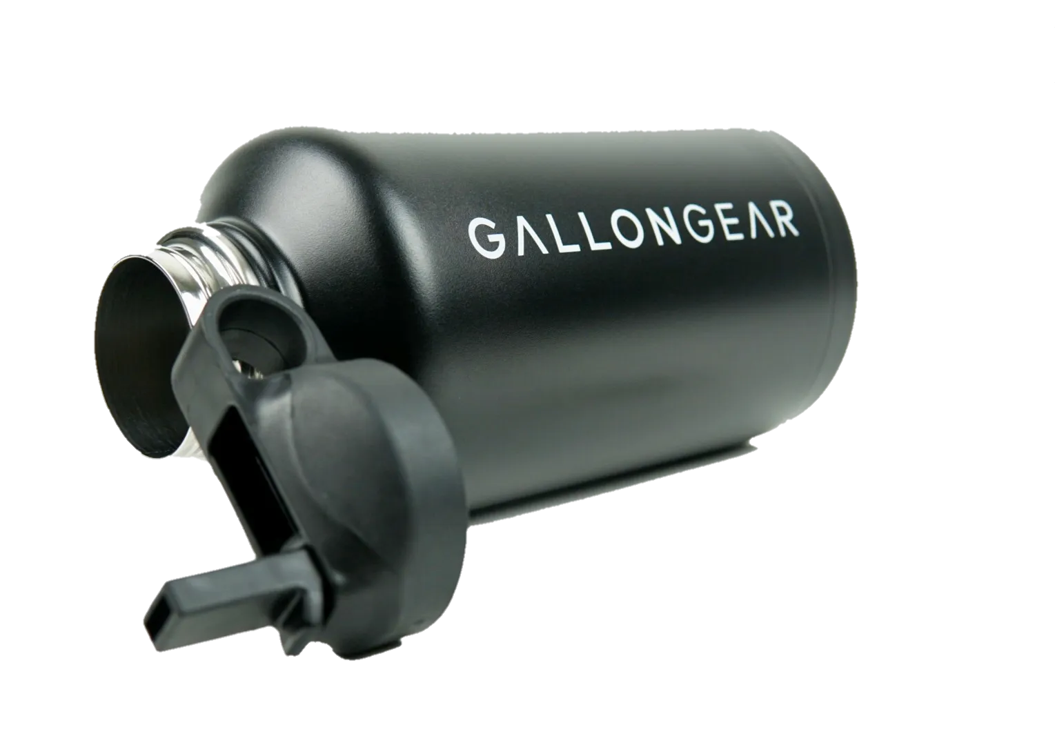 * PRE-ORDER * GALLON GEAR STAINLESS STEEL INSULATED WATER BOTTLE 40oz KEEP COLD FOR 24 HOURS | HOT FOR 12 HOURS (BLACK)