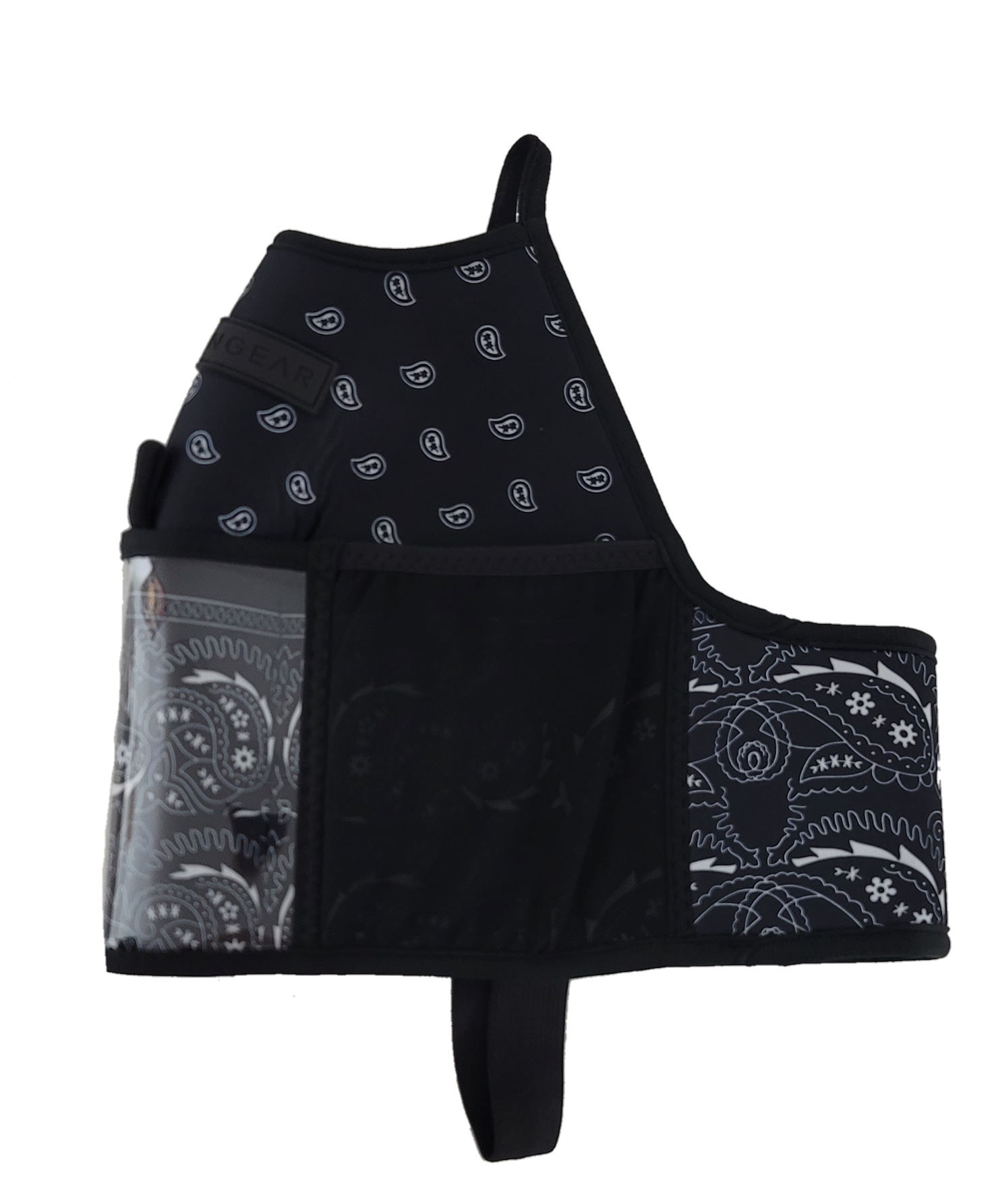 *PRE-ORDER AUGUST* GALLON GEAR HALF GALLON BOOTY | GYM WATER BOTTLE SLEEVE (BANDANA BLACK)