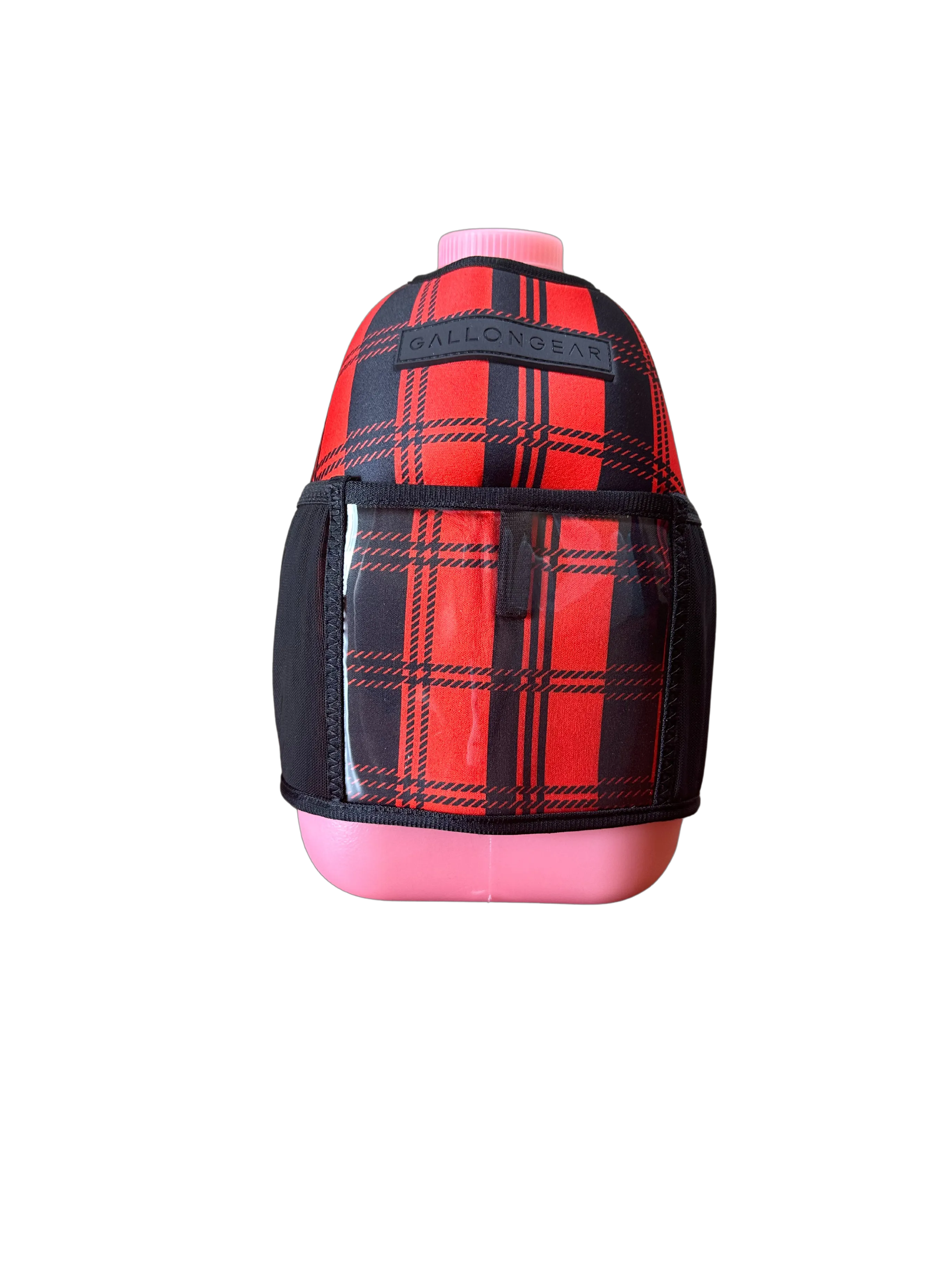 (1 GALLON COMBO) Pink Jug / Red Plaid Booty