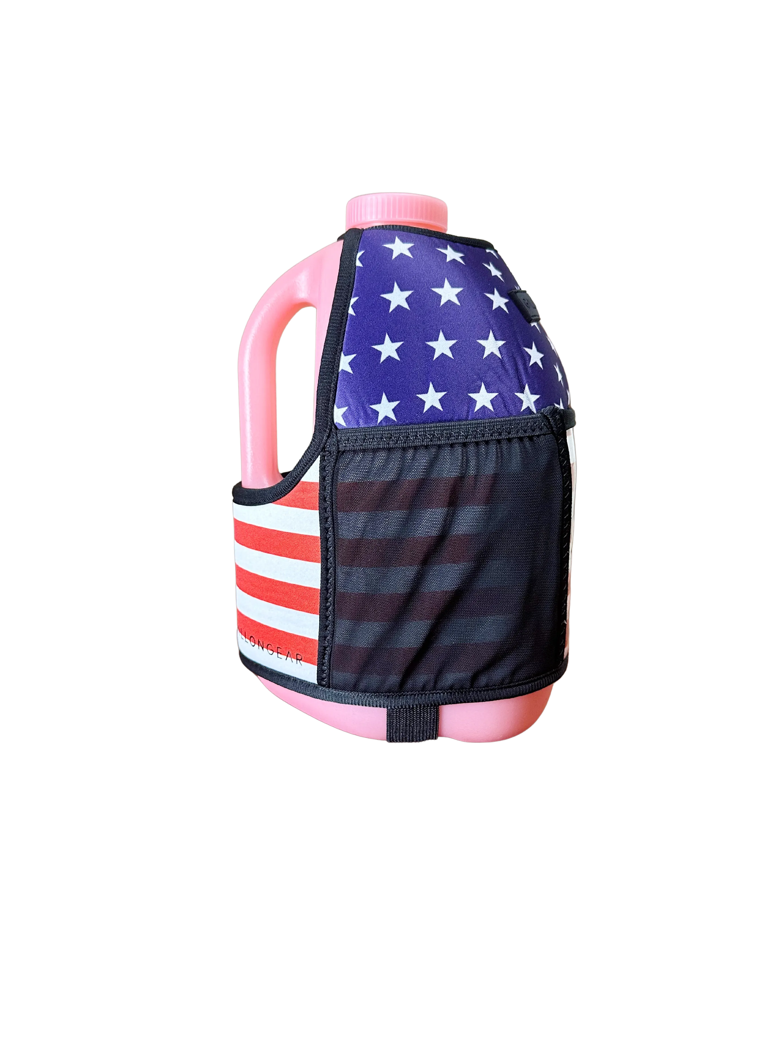 (1 GALLON COMBO) Pink Jug / USA Flag Booty