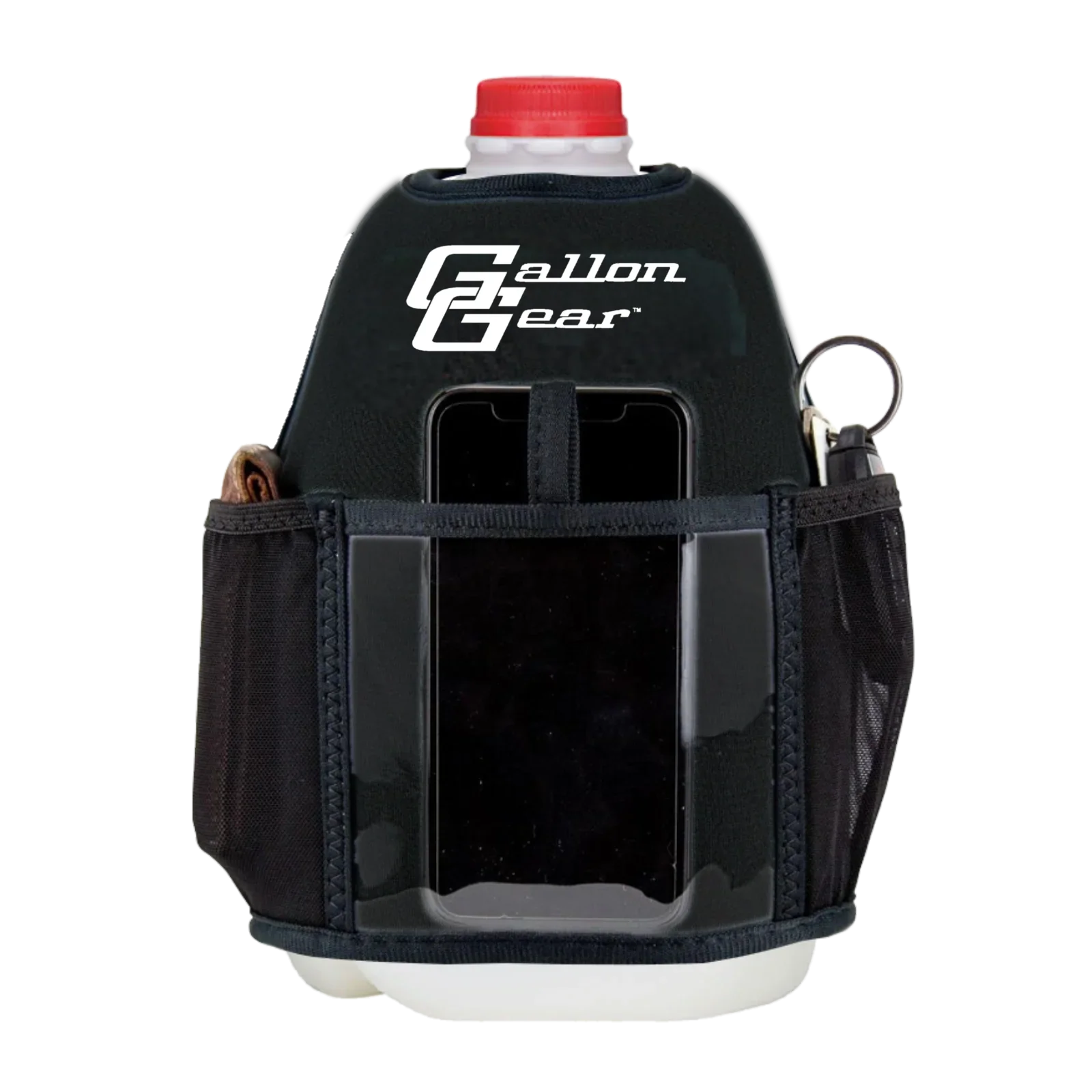 Insulated Gym Sports Sleeve  | One Gallon Jug Water Bottle Sleeve | Gallon Gear | Black/White | Pre-Order