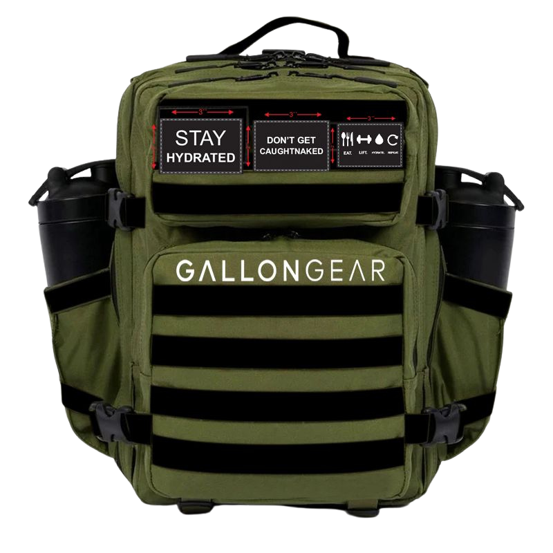 ** PRE-ORDER ** GALLON GEAR GRUNT TACTICAL BACKPACK | CUBE XL MEAL MANAGEMENT BAG | MEAL PREP BACKPACK COMBO |