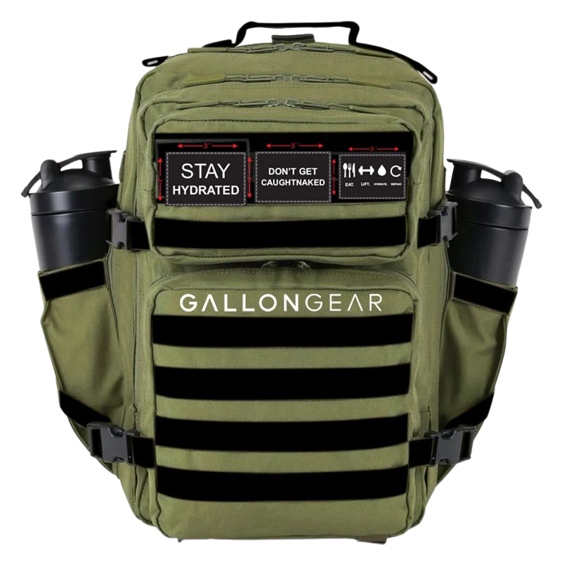 ** PRE-ORDER ** GALLON GEAR GRUNT TACTICAL BACKPACK | CUBE XL MEAL MANAGEMENT BAG | MEAL PREP BACKPACK COMBO |