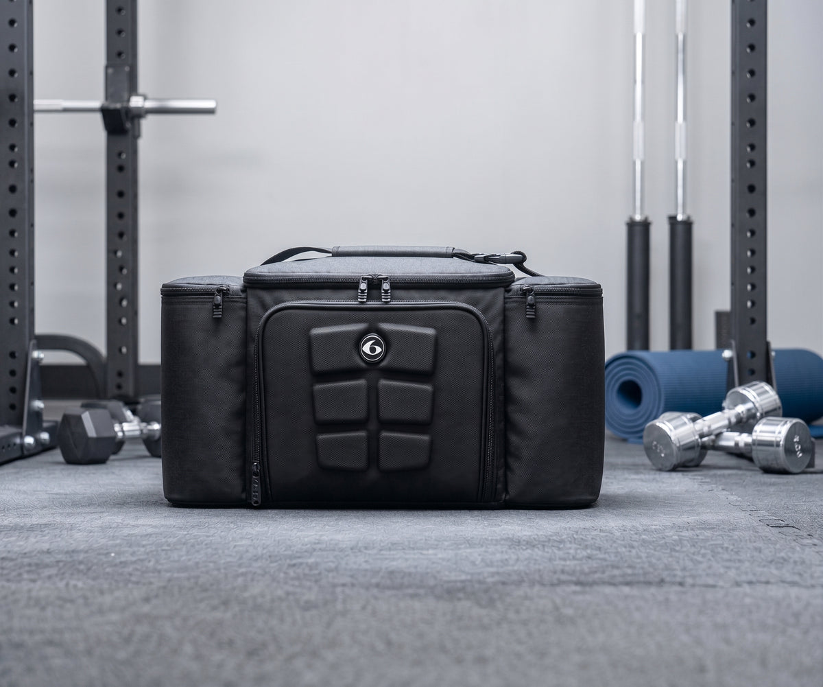 Meal Prep Management Tote Bag | 4-Meal Lunch Box | Black Stealth | Innovator 300 | Six Pack Bags