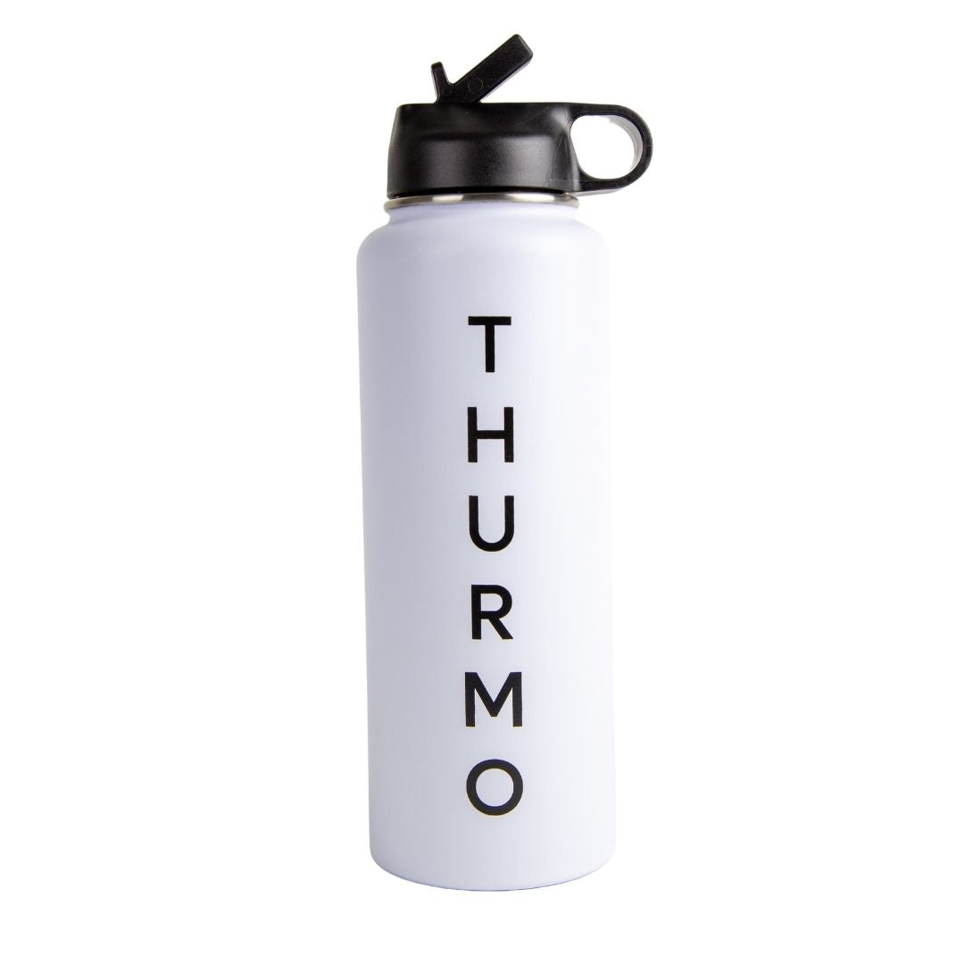 40oz White Thurmo Gallon Gear Bottle