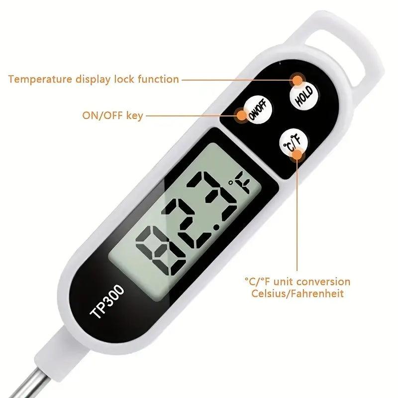 Digital Food Thermometer, Instant Read Meat Thermometer - sixpackbags