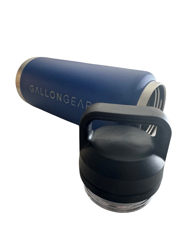 * NEW IN STOCK * 2025 GALLON GEAR  STAINLESS STEEL SPORT BOTTLE | INSULATED WATER BOTTLE 36 OUNCE | KEEP COLD FOR 24 HOURS | HOT FOR 12 HOURS (BLUE)