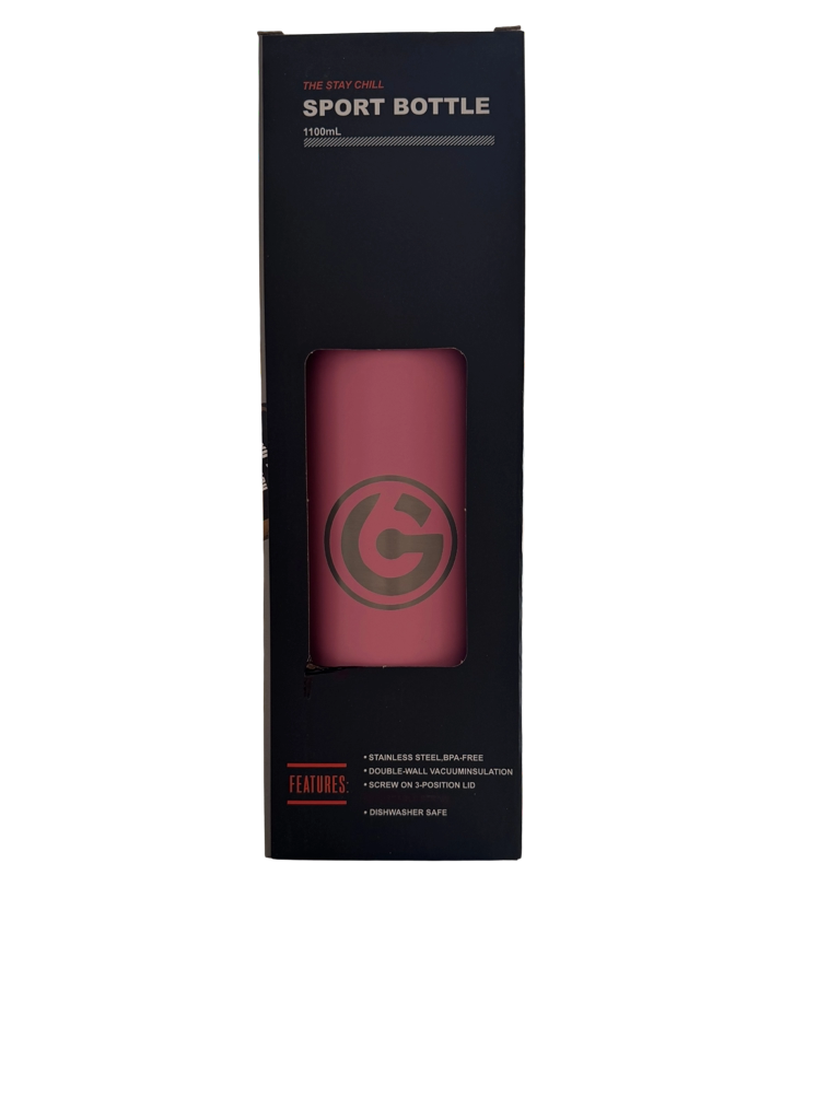 * NEW IN STOCK * 2025 GALLON GEAR  STAINLESS STEEL SPORT BOTTLE | INSULATED WATER BOTTLE 36 OUNCE | KEEP COLD FOR 24 HOURS | HOT FOR 12 HOURS (MISTY ROSE)