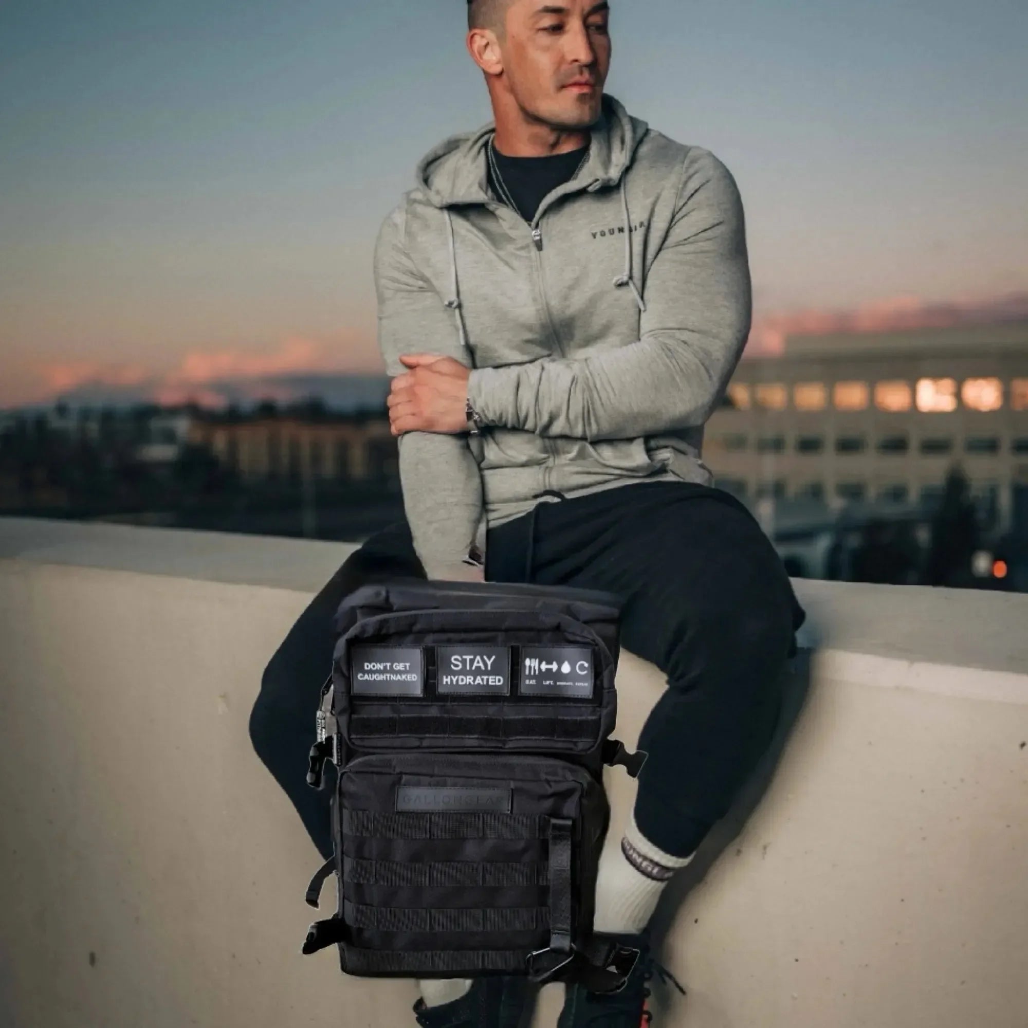 * IN STOCK *  GALLON GEAR GRUNT TACTICAL BACKPACK (WHITE/PINK BLACK FLORAL)