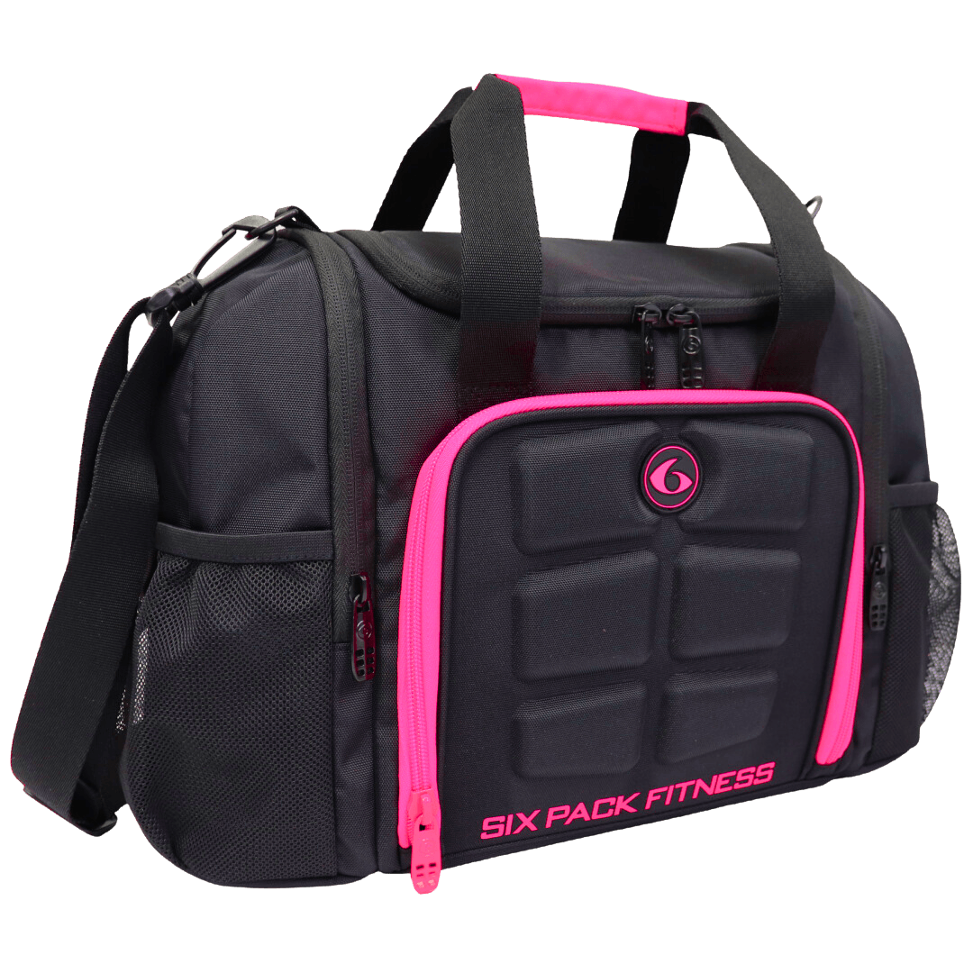 Innovator Mini Meal Prep Management Tote | Black/Pink - sixpackbags