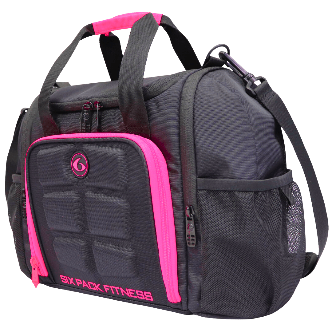 Innovator Mini Meal Prep Management Tote | Black/Pink - sixpackbags